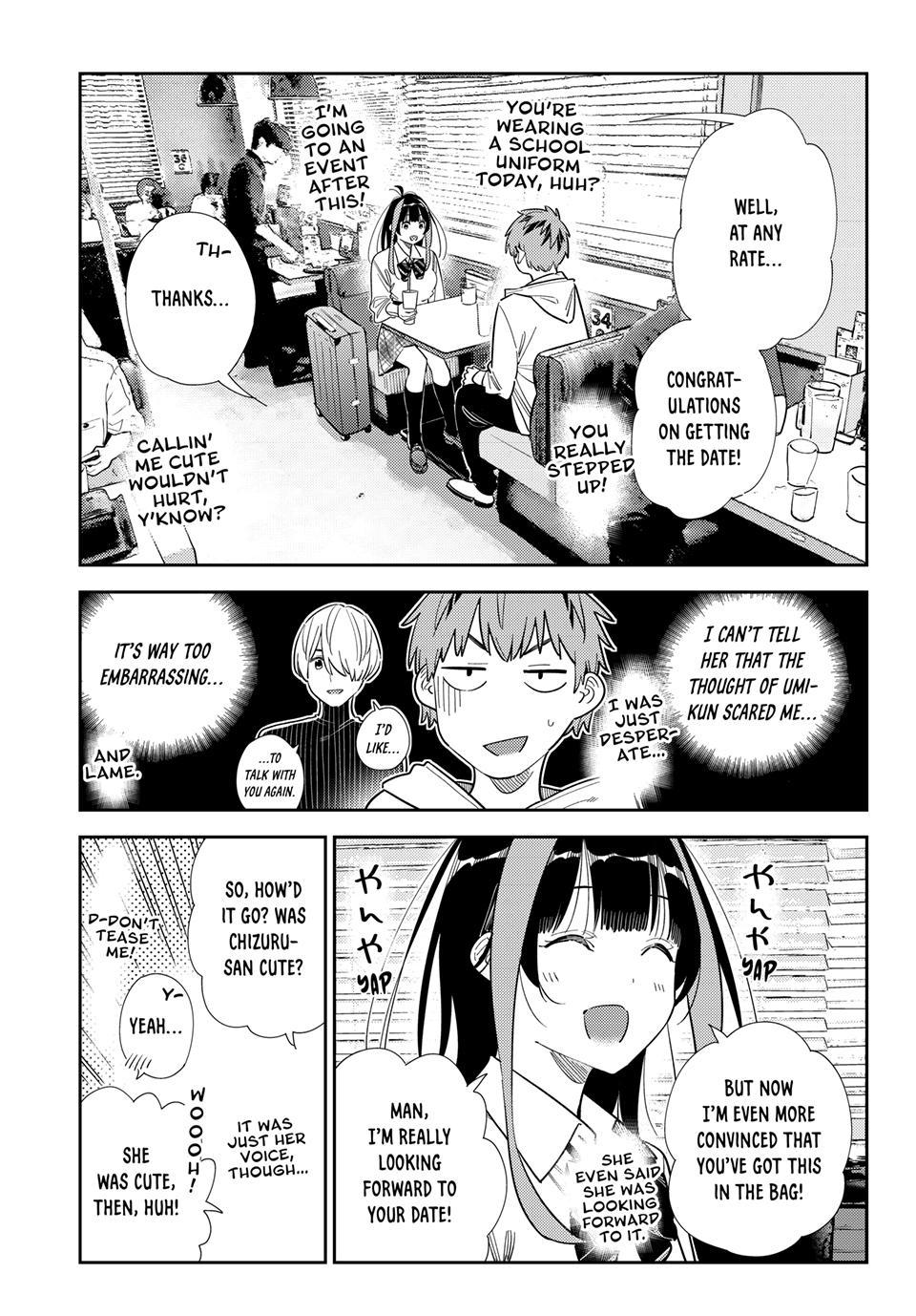 Rent-A-Girlfriend Chap 398 - Next Chap 399