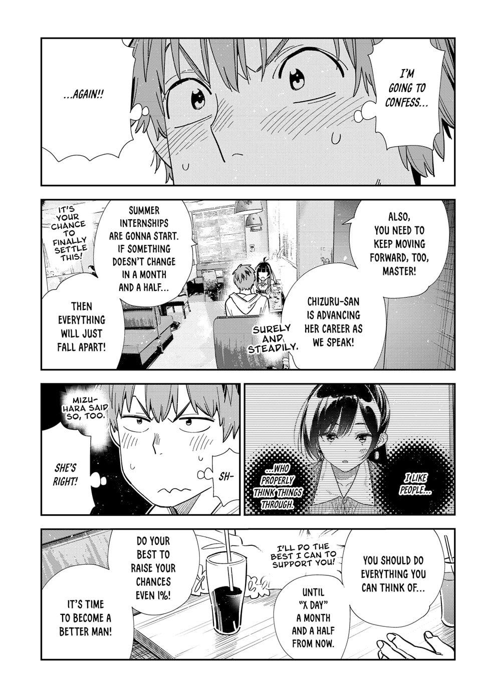 Rent-A-Girlfriend Chap 392 - Next Chap 393