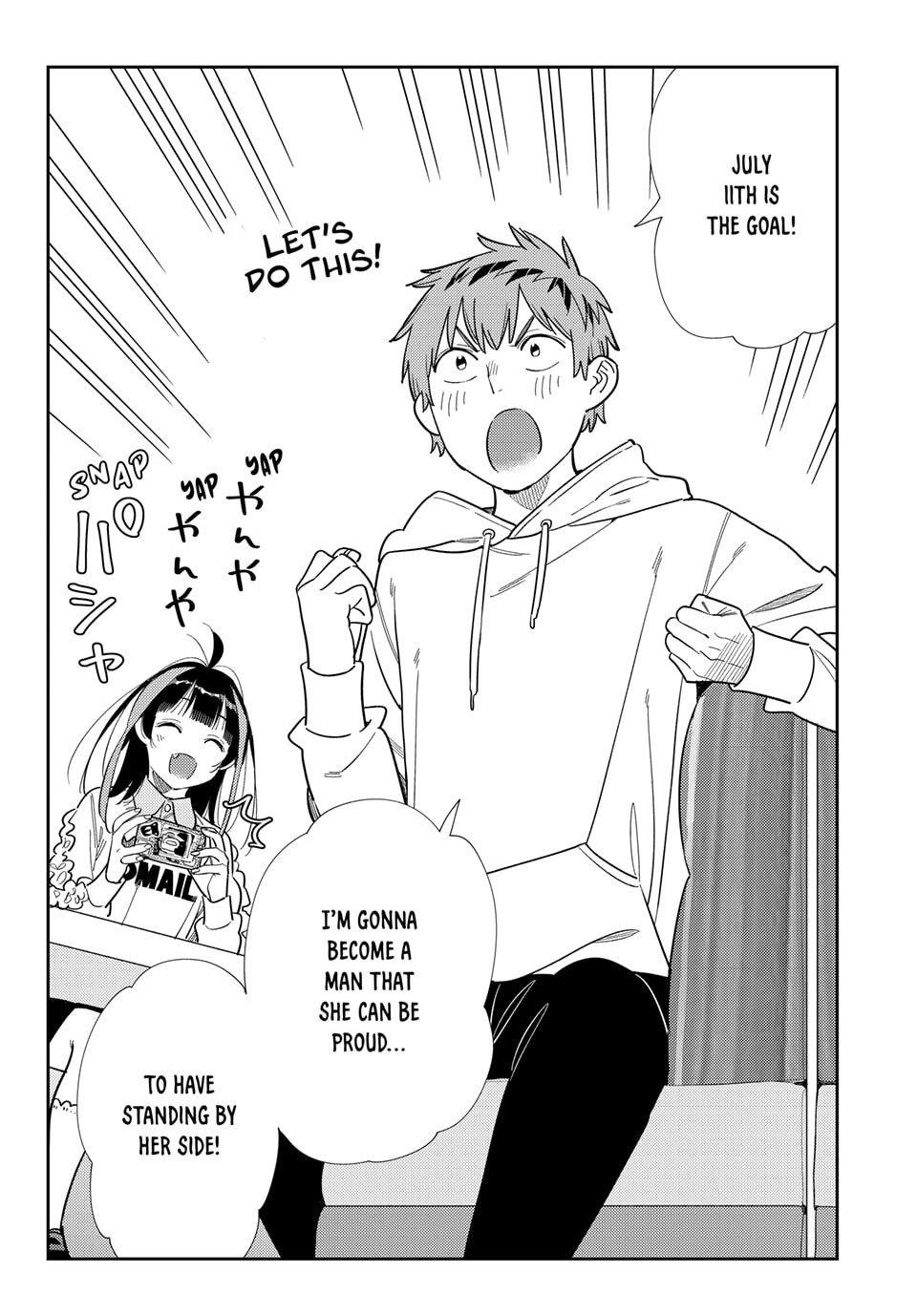 Rent-A-Girlfriend Chap 392 - Next Chap 393