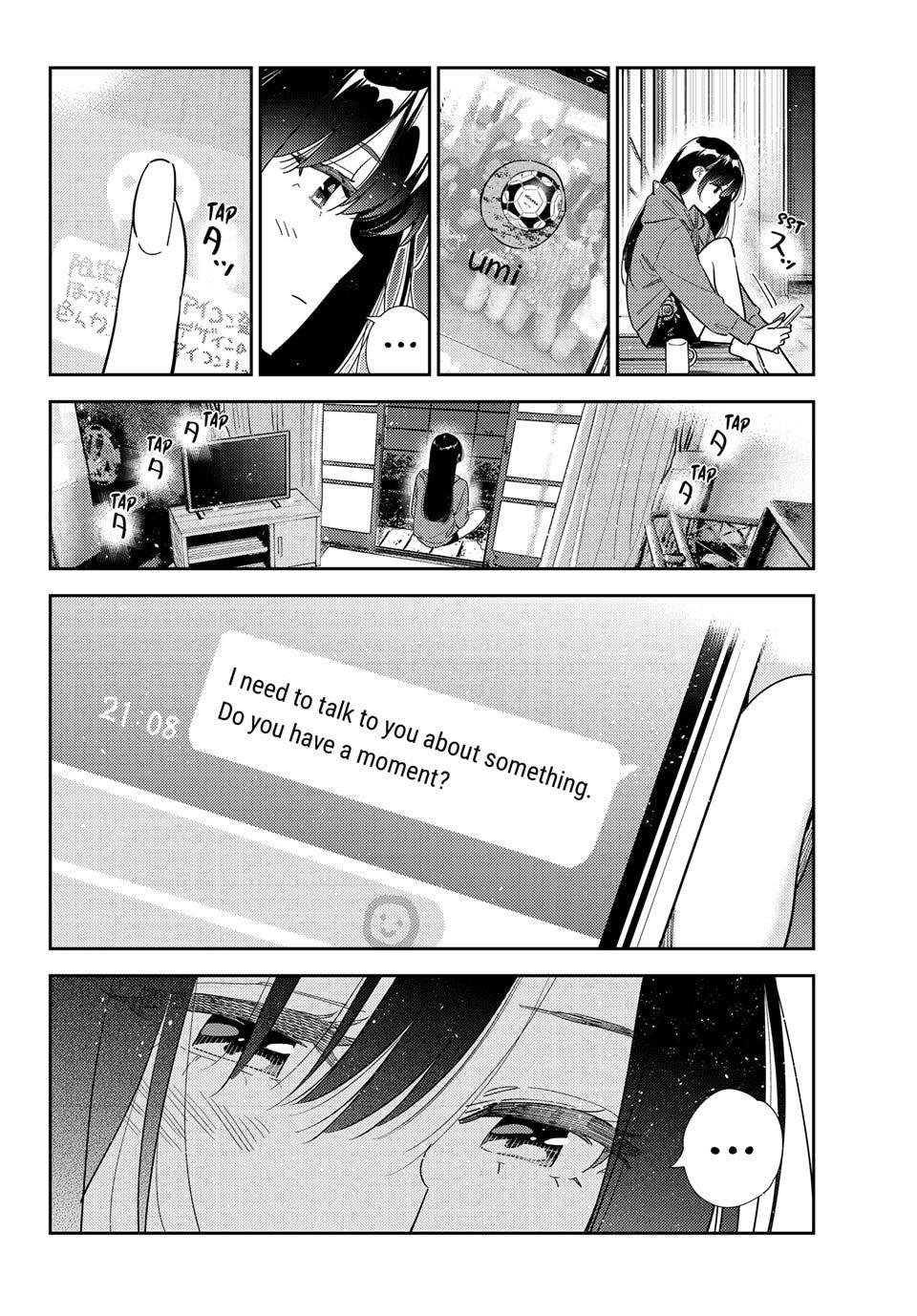 Rent-A-Girlfriend Chap 392 - Next Chap 393