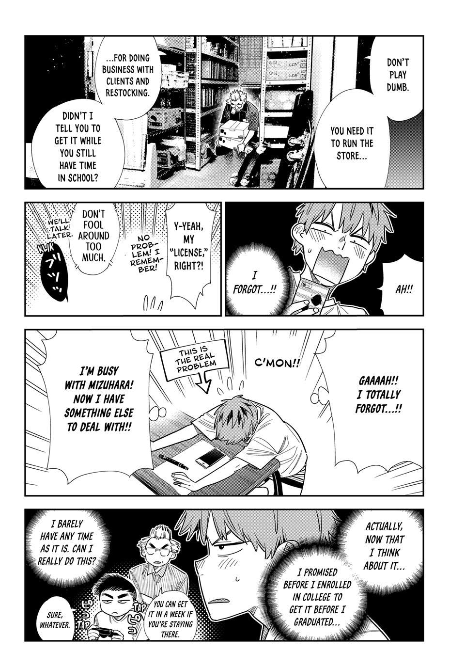 Rent-A-Girlfriend Chap 393 - Next Chap 394