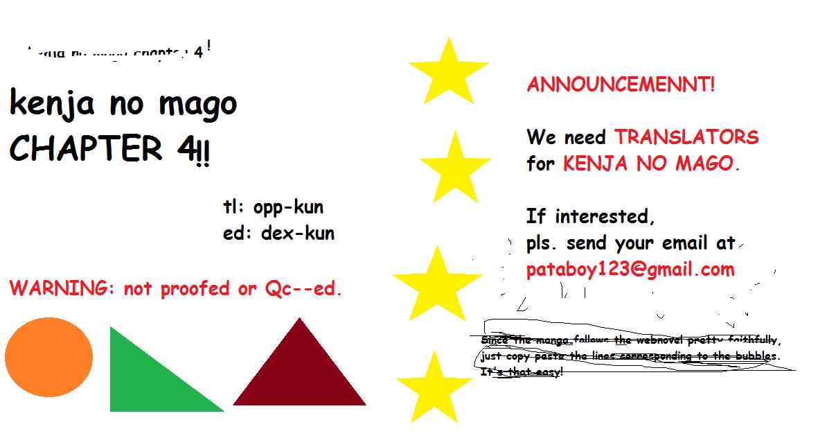Kenja no Mago Chap 4 - Next Chap 5