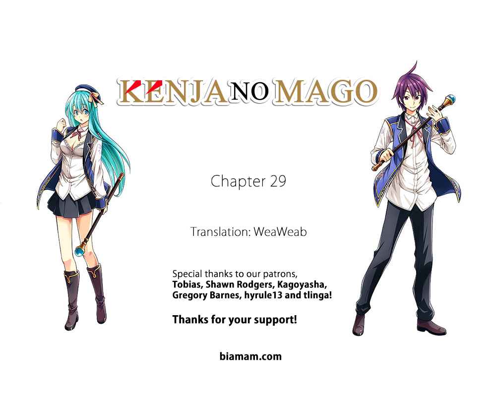 Kenja no Mago Chap 29 - Next Chap 30