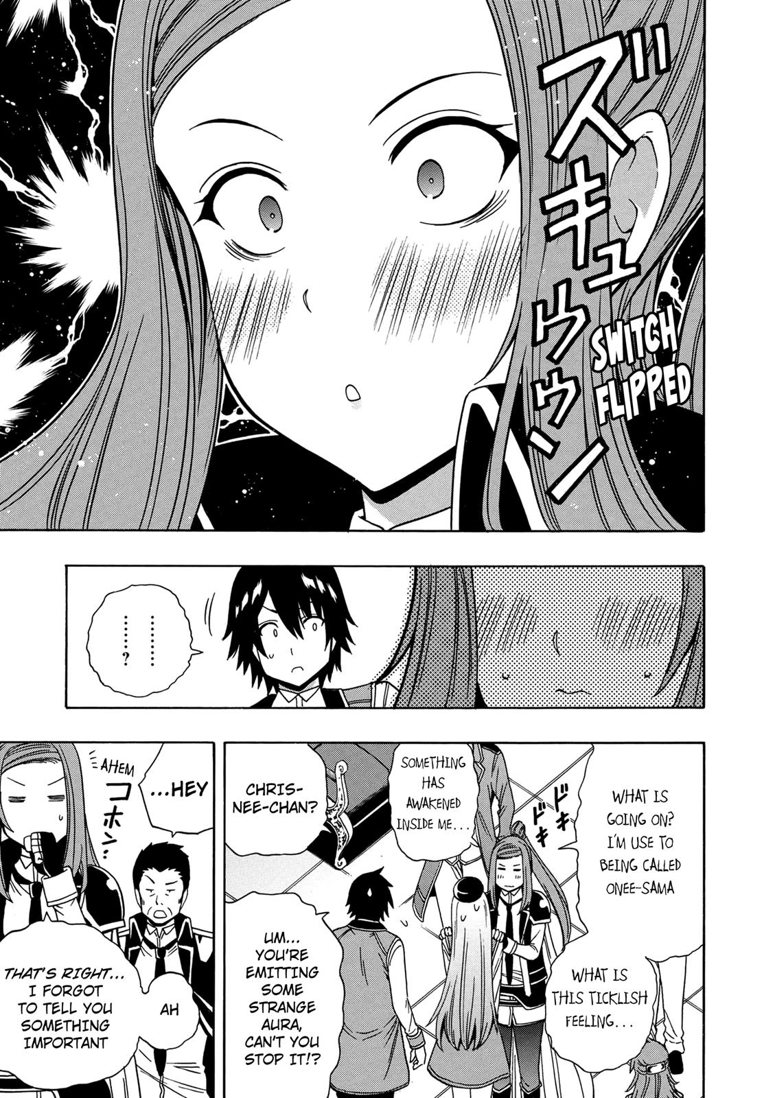 Kenja no Mago Chap 35 - Next Chap 36