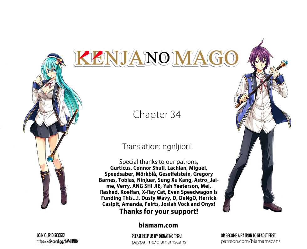 Kenja no Mago Chap 35 - Next Chap 36