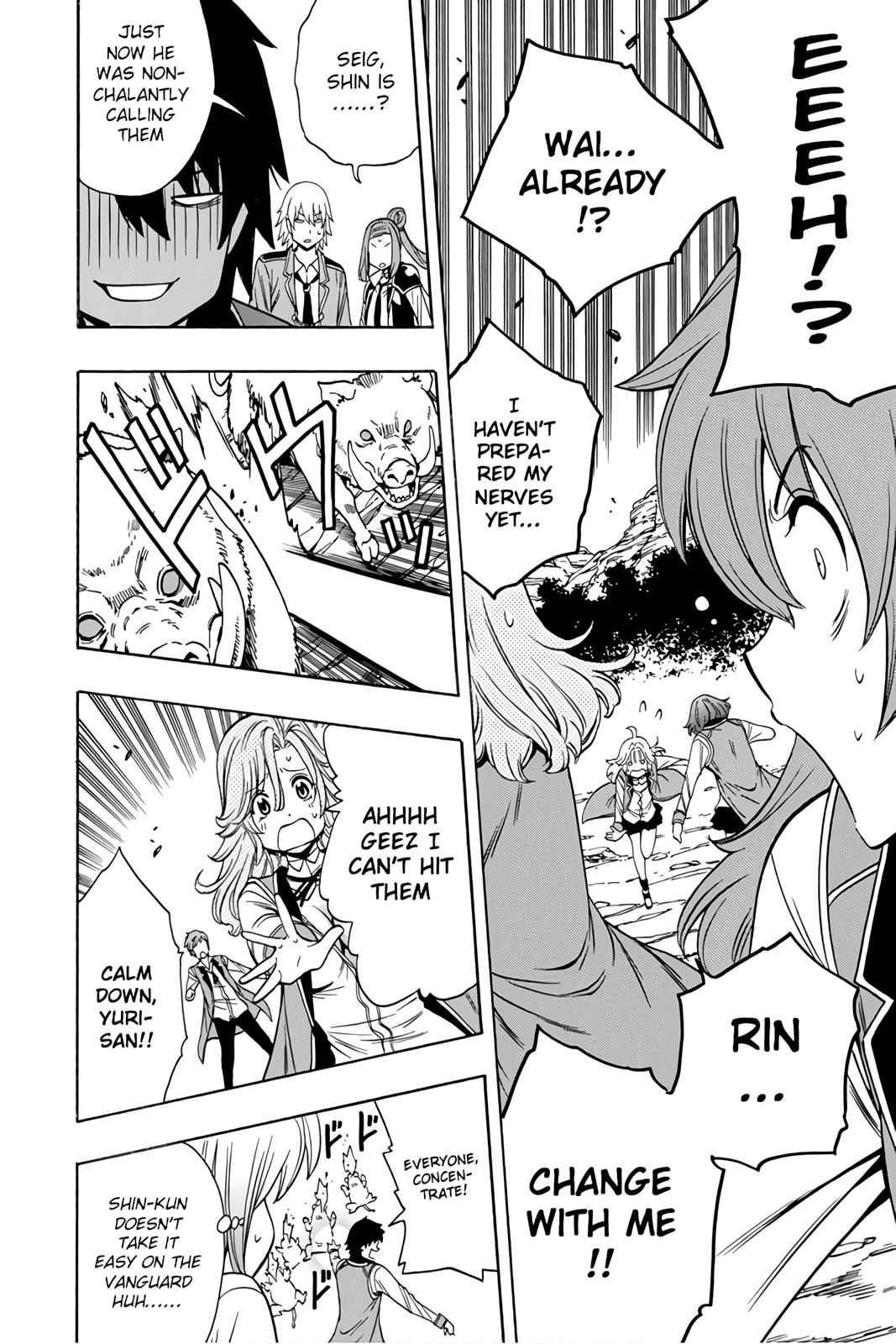 Kenja no Mago Chap 36 - Next Chap 37