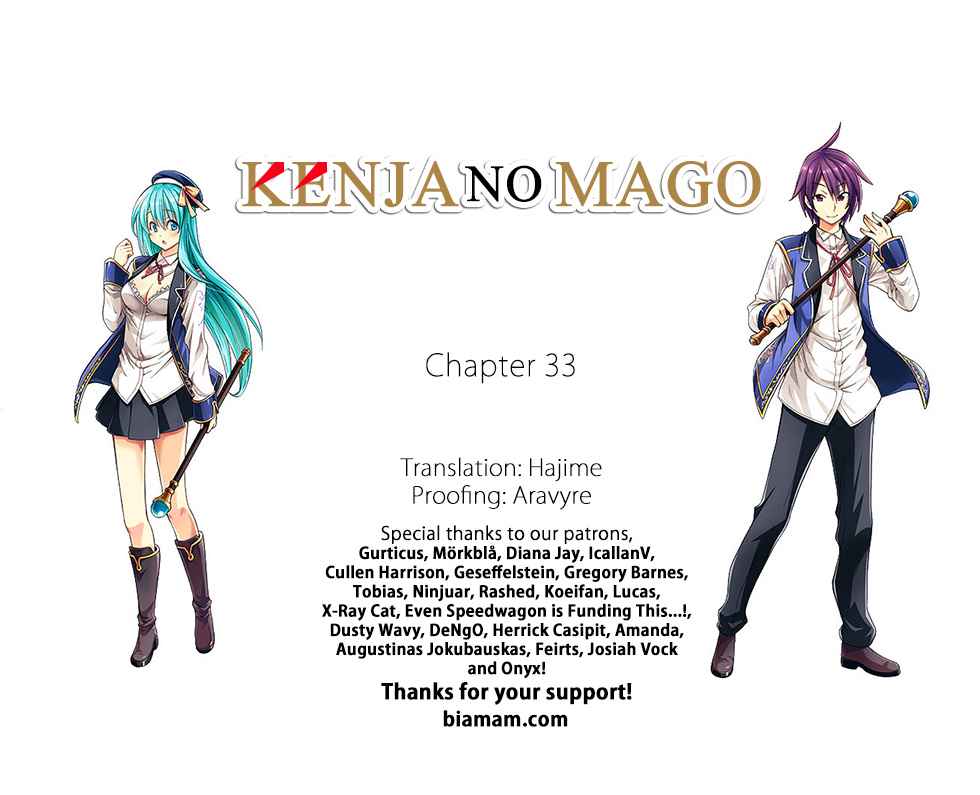 Kenja no Mago Chap 33 - Next Chap 34