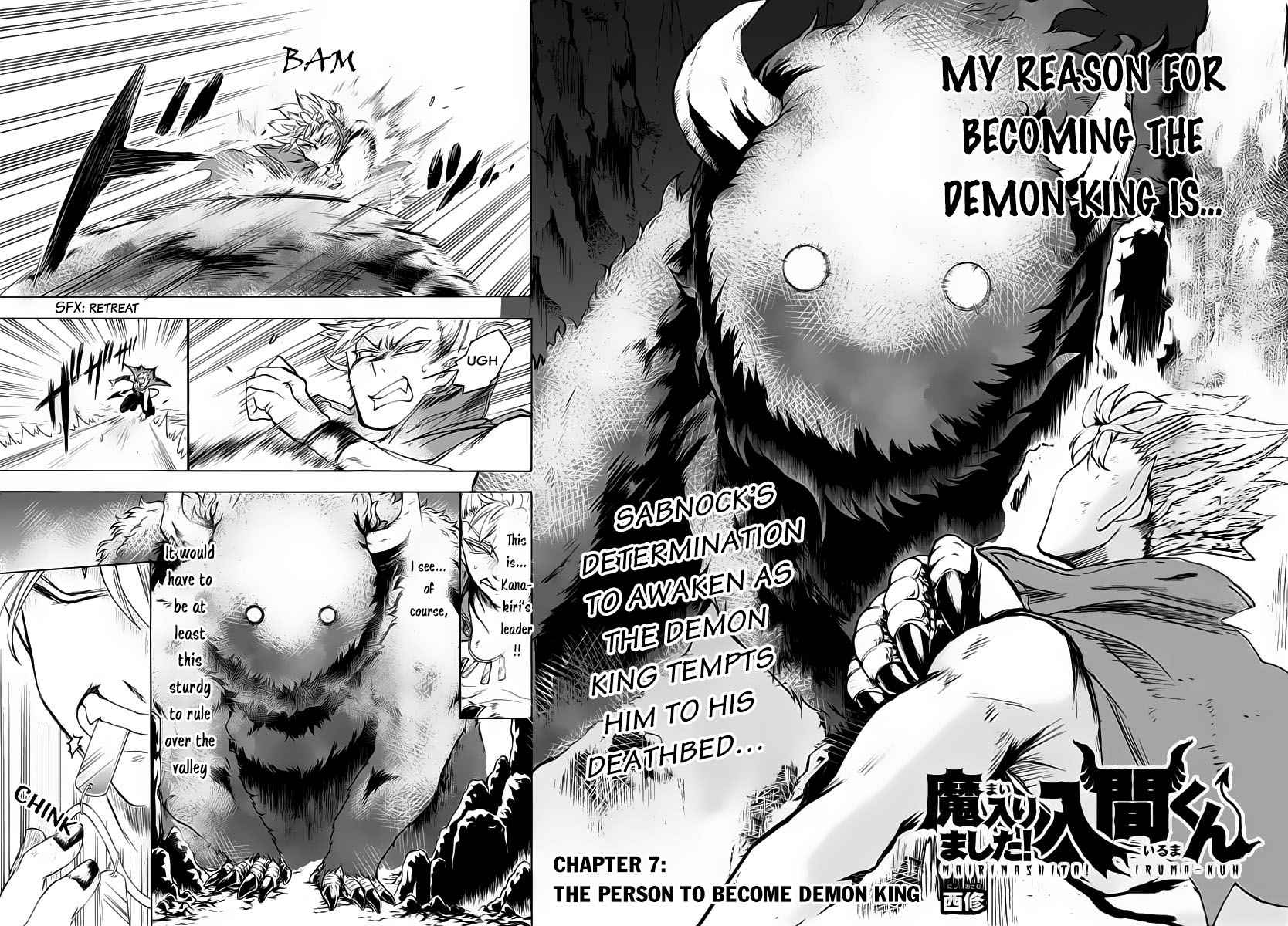 Mairimashita! Iruma-kun Chap 7 - Next Chap 8