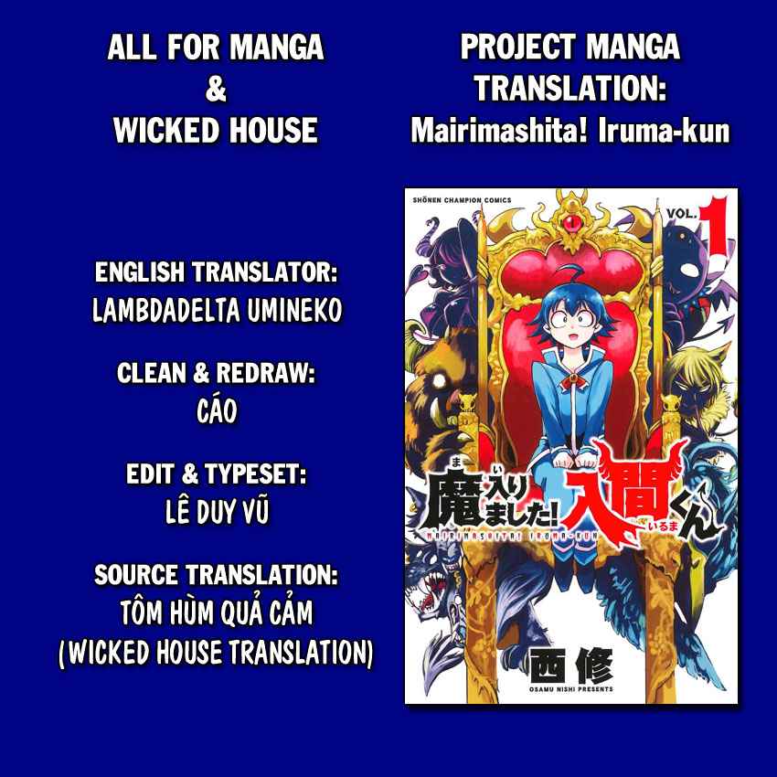 Mairimashita! Iruma-kun Chap 1 - Next Chap 2