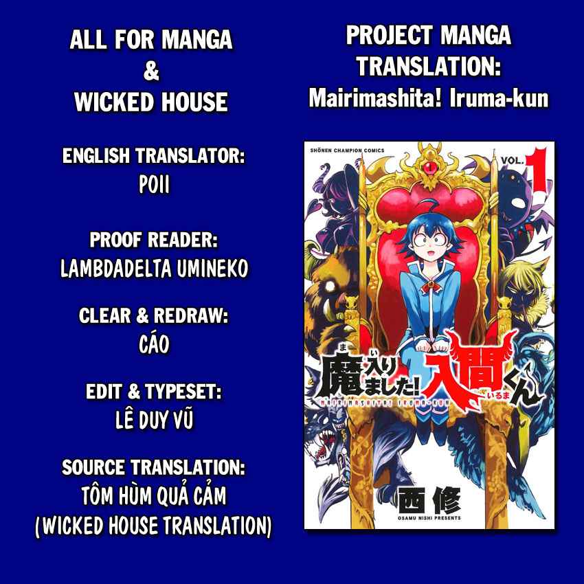 Mairimashita! Iruma-kun Chap 3 - Next Chap 4
