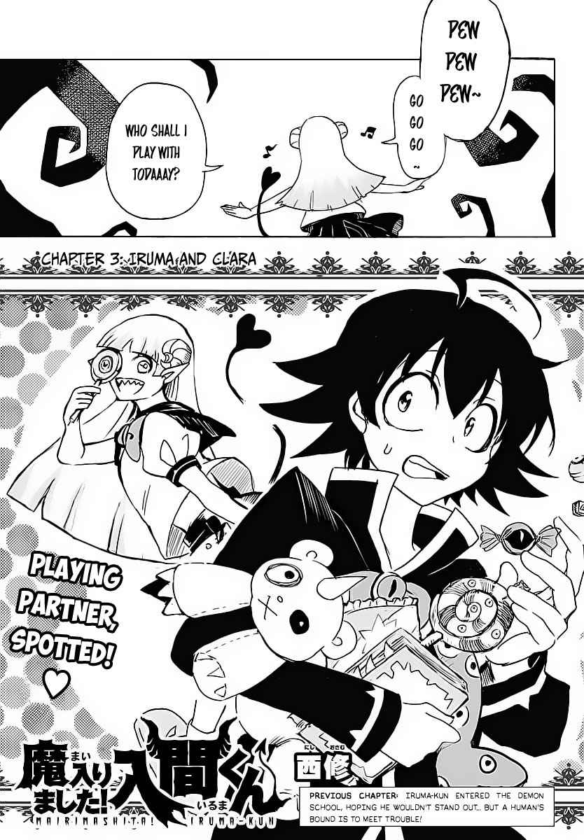 Mairimashita! Iruma-kun Chap 3 - Next Chap 4