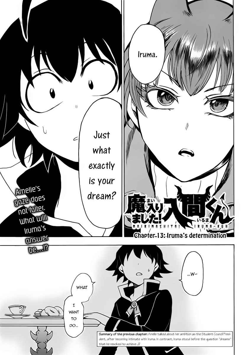 Mairimashita! Iruma-kun Chap 13 - Next Chap 14