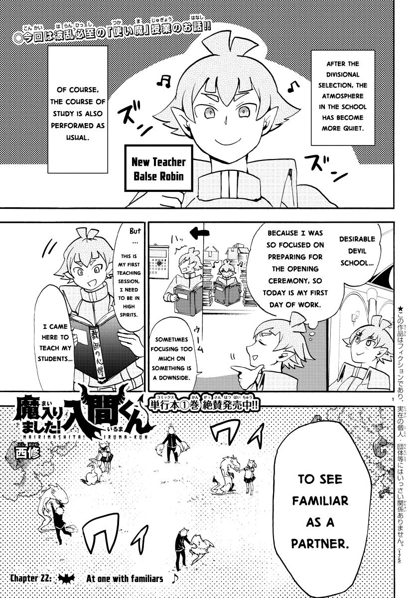Mairimashita! Iruma-kun Chap 22 - Next Chap 23