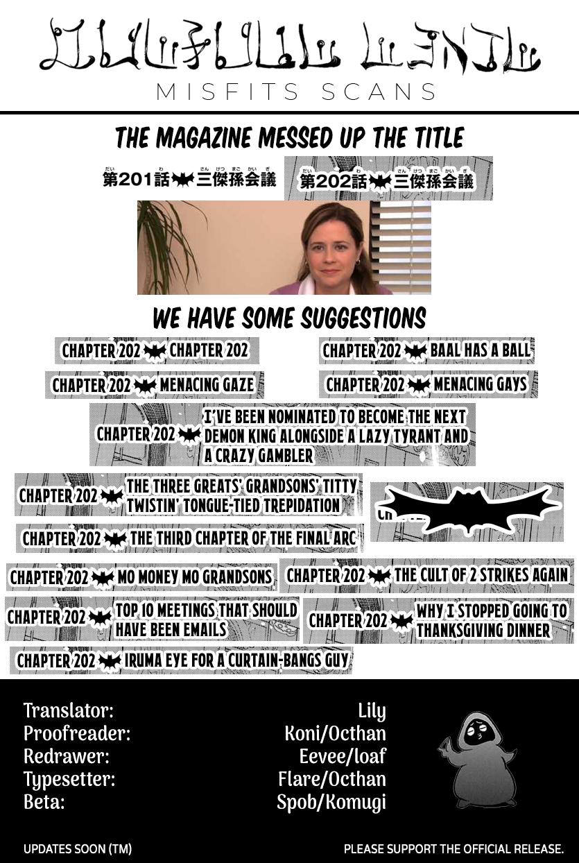 Mairimashita! Iruma-kun Chap 202 - Next Chap 203