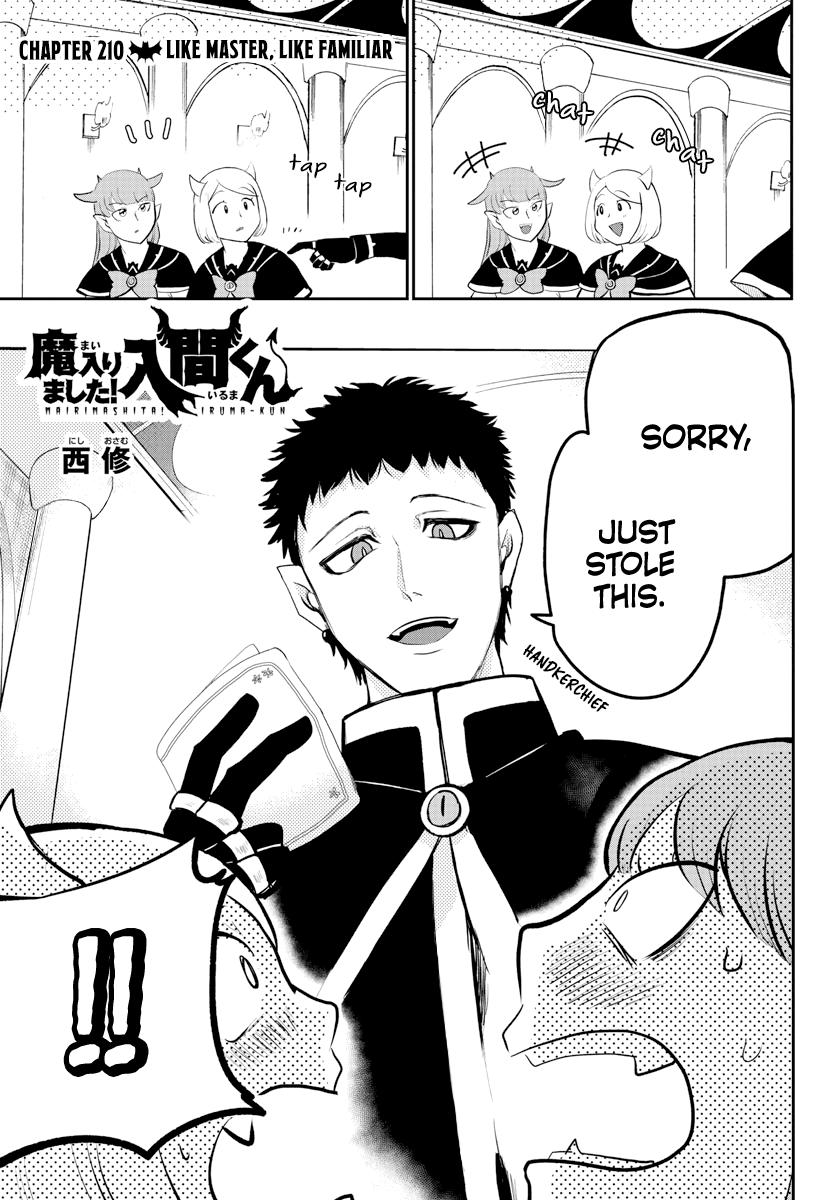 Mairimashita! Iruma-kun Chap 210 - Next Chap 211