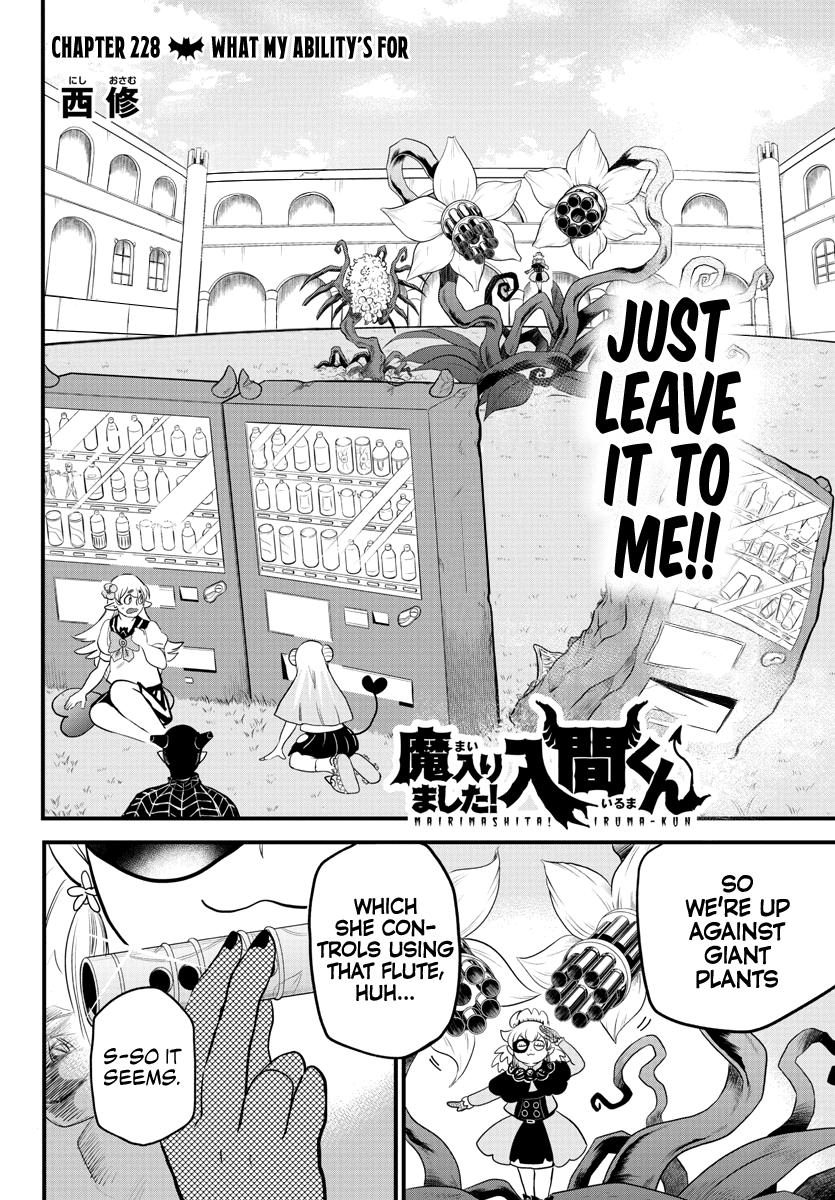 Mairimashita! Iruma-kun Chap 228 - Next Chap 229