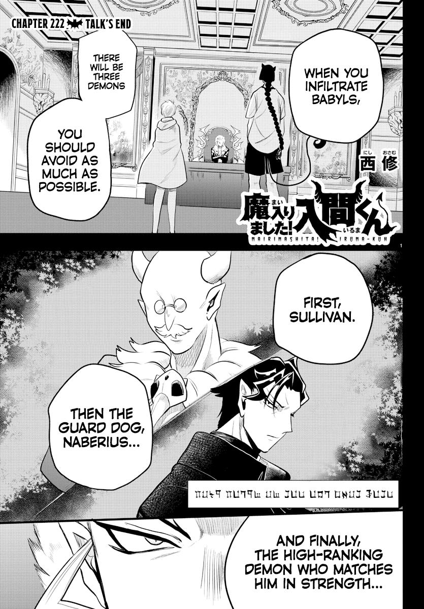 Mairimashita! Iruma-kun Chap 222 - Next Chap 223
