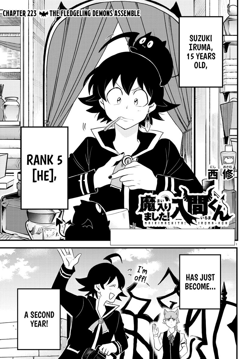 Mairimashita! Iruma-kun Chap 223 - Next Chap 224