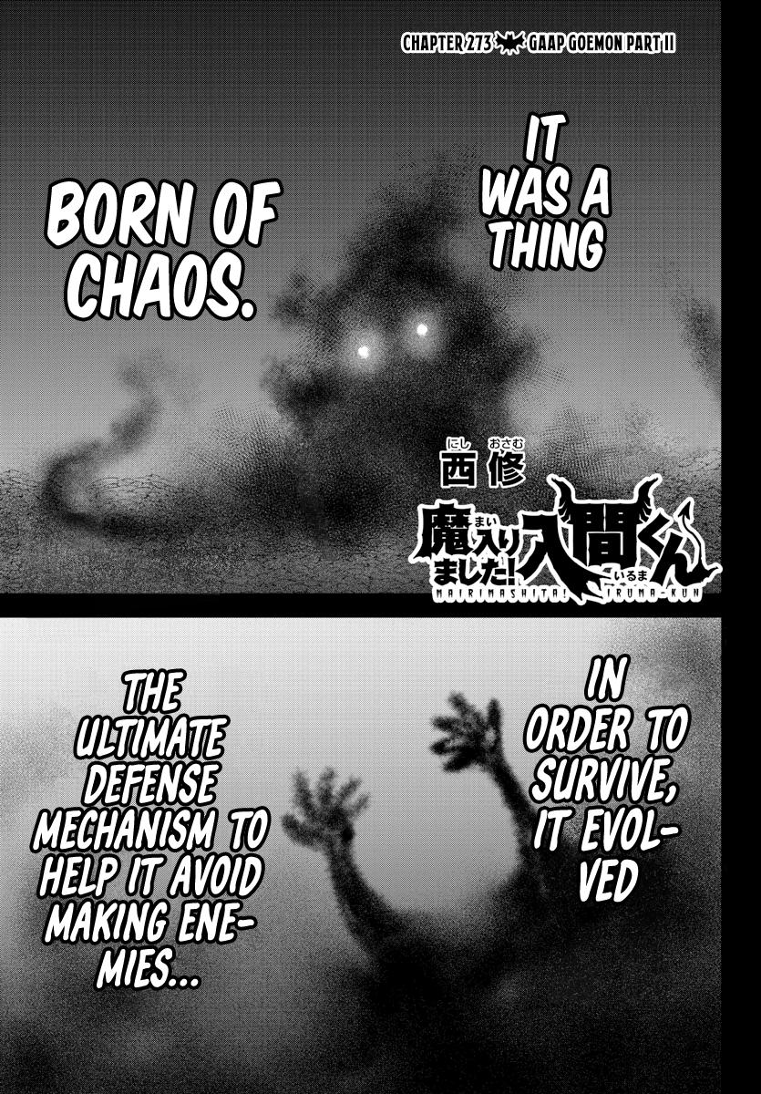 Mairimashita! Iruma-kun Chap 273 - Next Chap 274