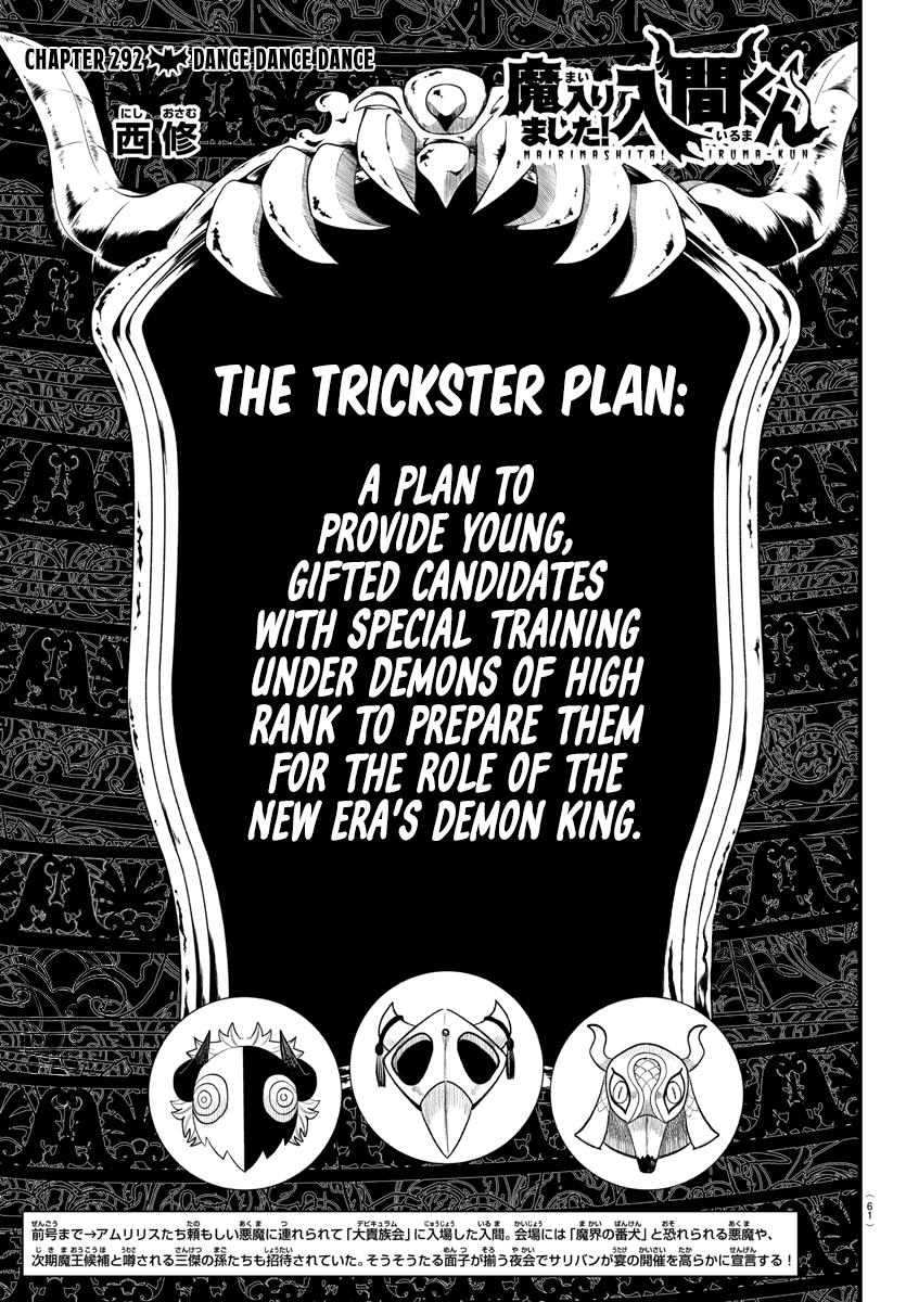 Mairimashita! Iruma-kun Chap 292 - Next Chap 293