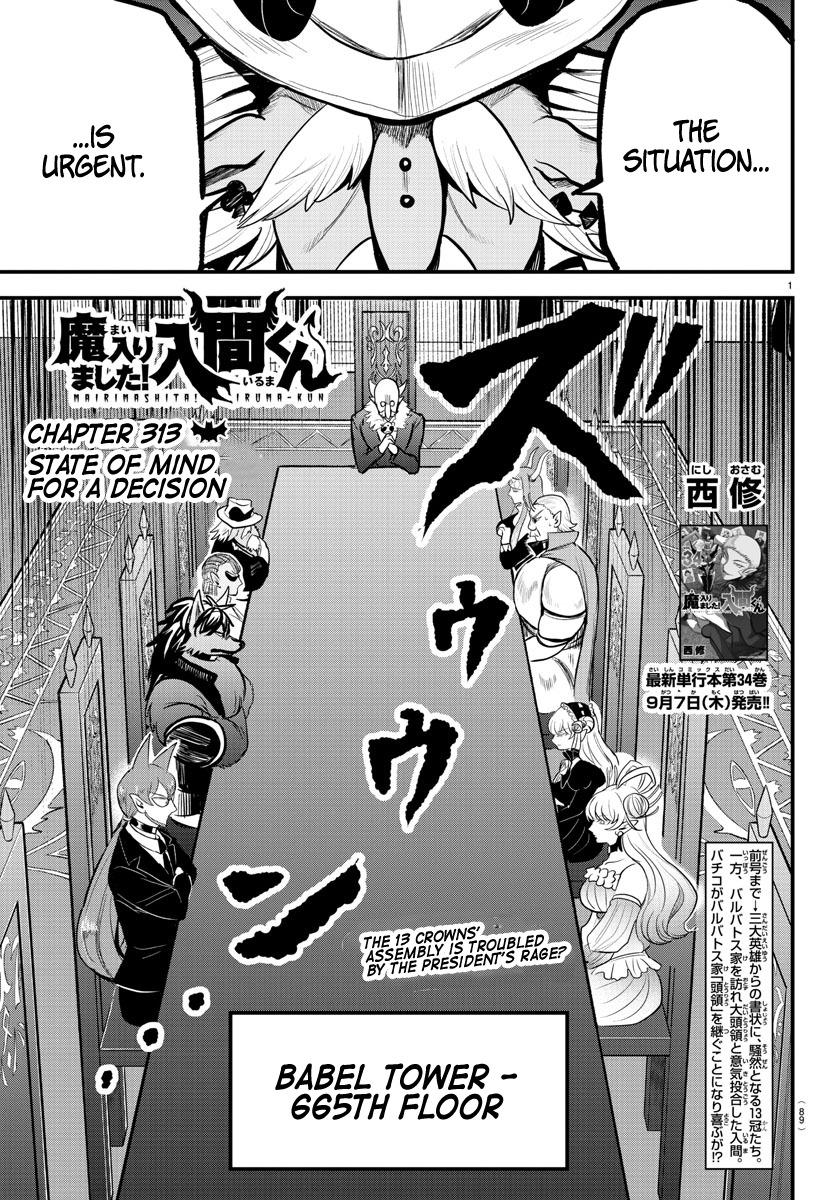 Mairimashita! Iruma-kun Chap 313 - Next Chap 314