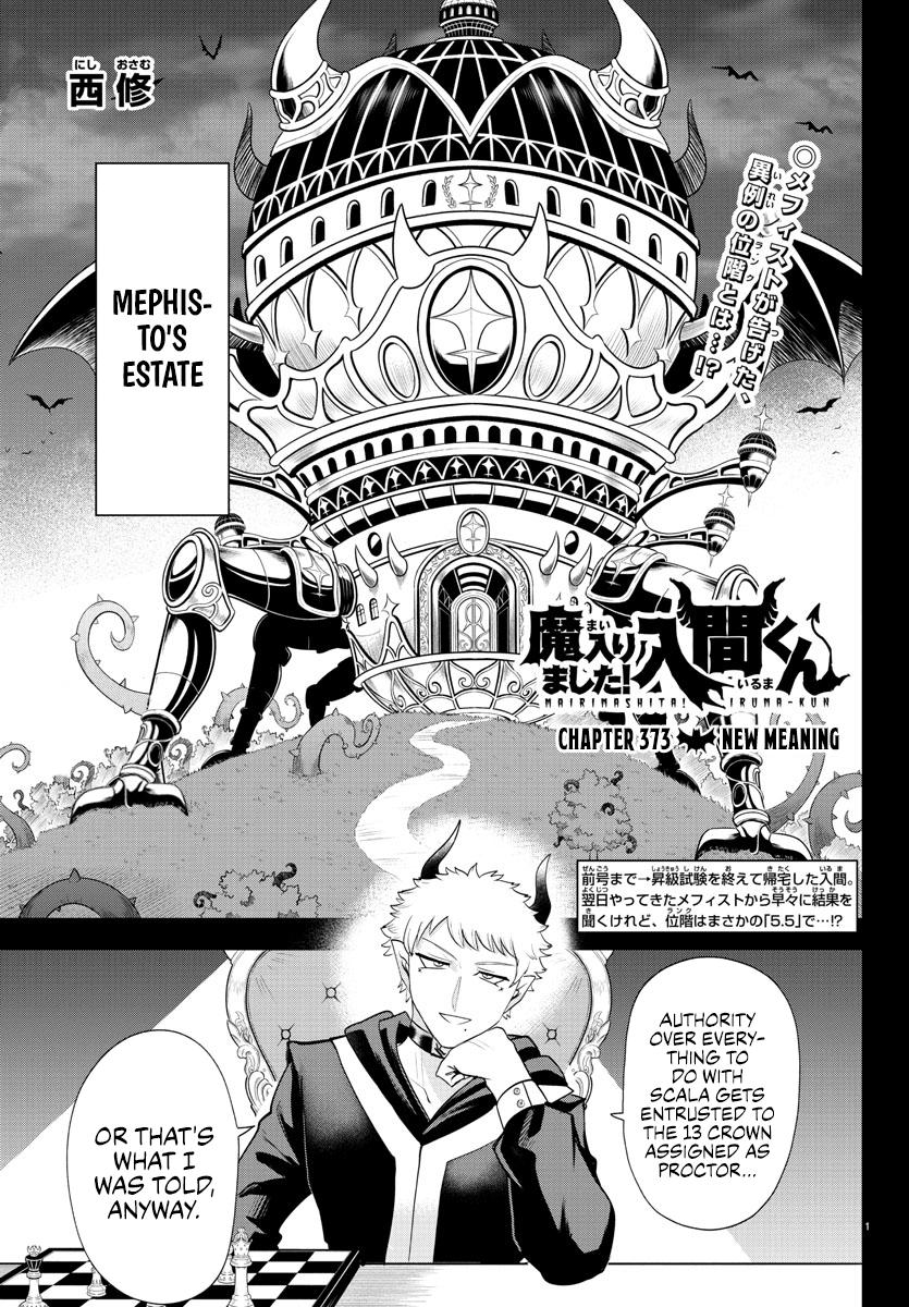 Mairimashita! Iruma-kun Chap 373 - Next Chap 374