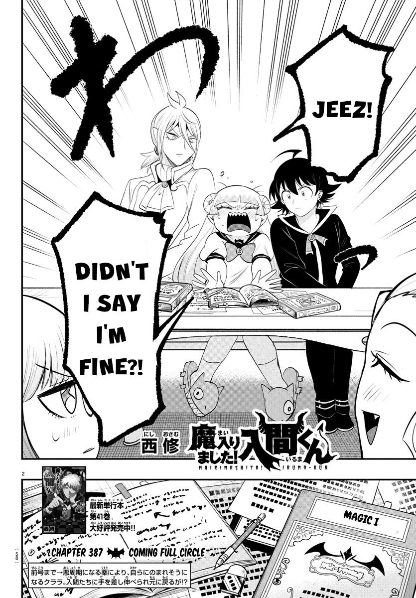 Mairimashita! Iruma-kun Chap 387 - Next Chap 388