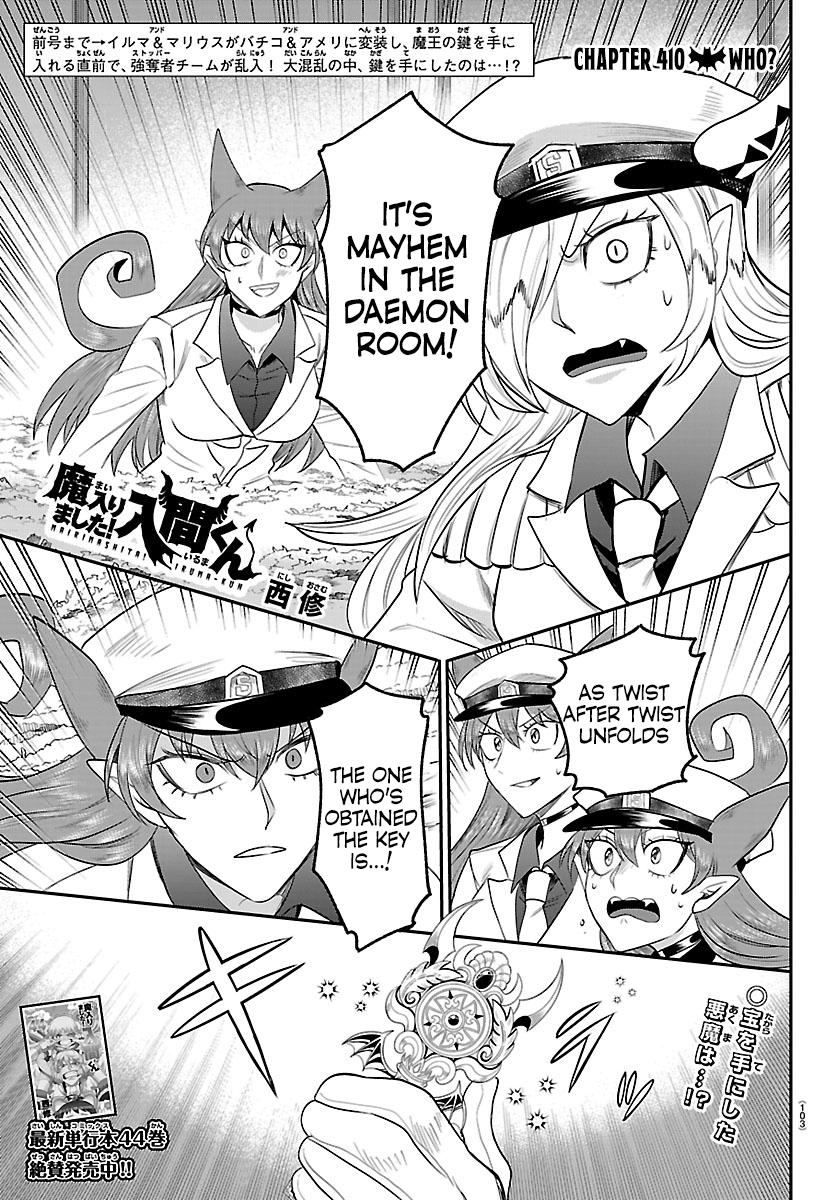 Mairimashita! Iruma-kun Chap 410 - Next Chap 411