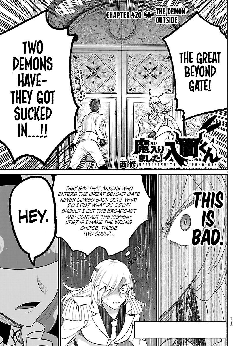 Mairimashita! Iruma-kun Chap 420 - Next Chap 421