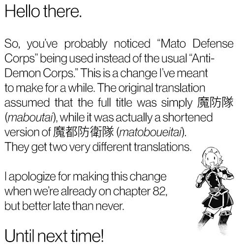 Mato Seihei no Slave Chap 82 - Next Chap 83