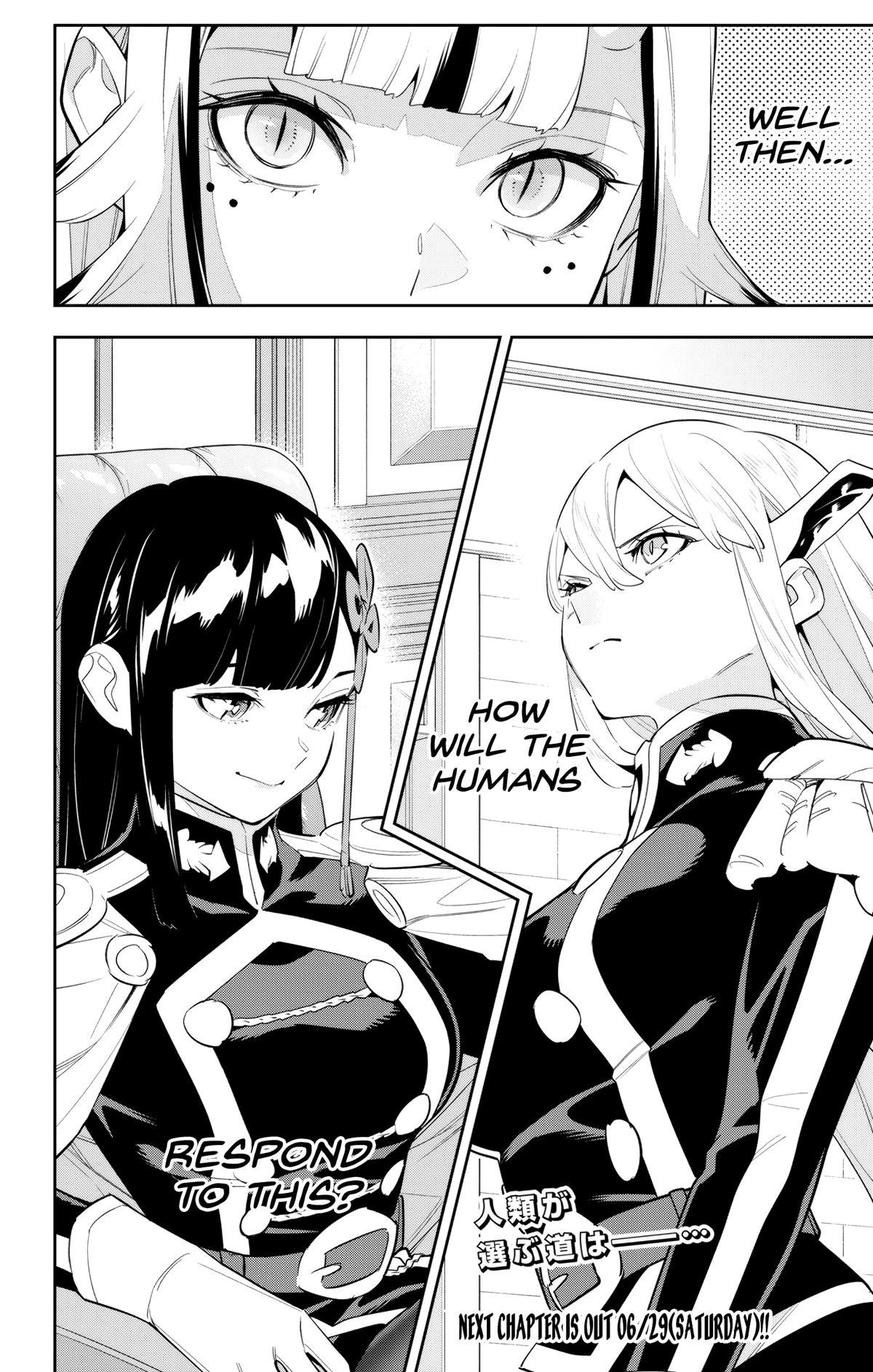 Mato Seihei no Slave Chap 134 - Next Chap 135