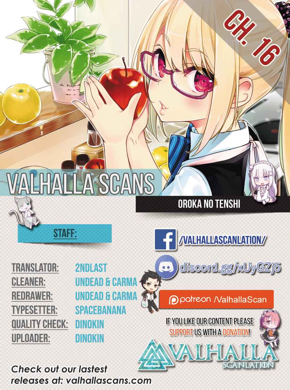 Oroka na Tenshi wa Akuma to Odoru Chap 16 - Next Chap 17