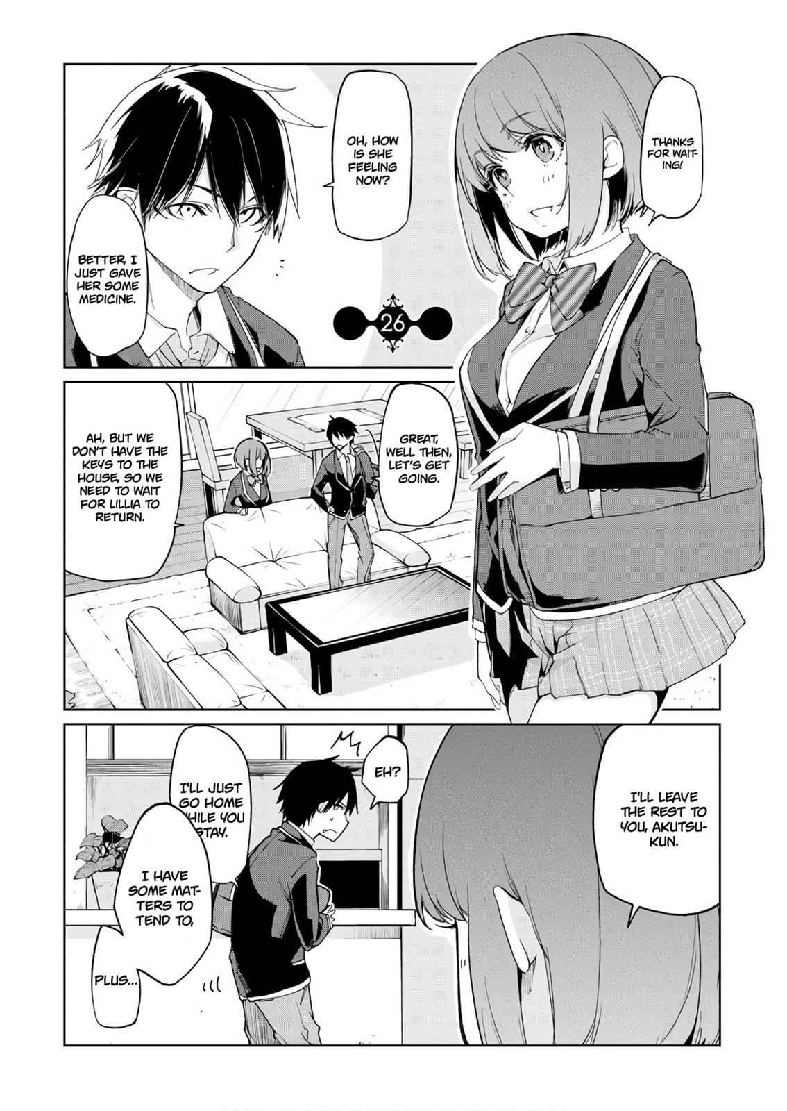 Oroka na Tenshi wa Akuma to Odoru Chap 26 - Next Chap 27