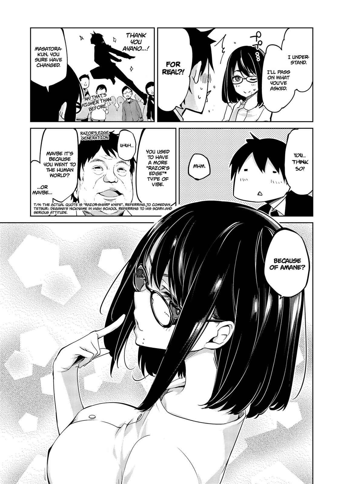 Oroka na Tenshi wa Akuma to Odoru Chap 46 - Next Chap 47