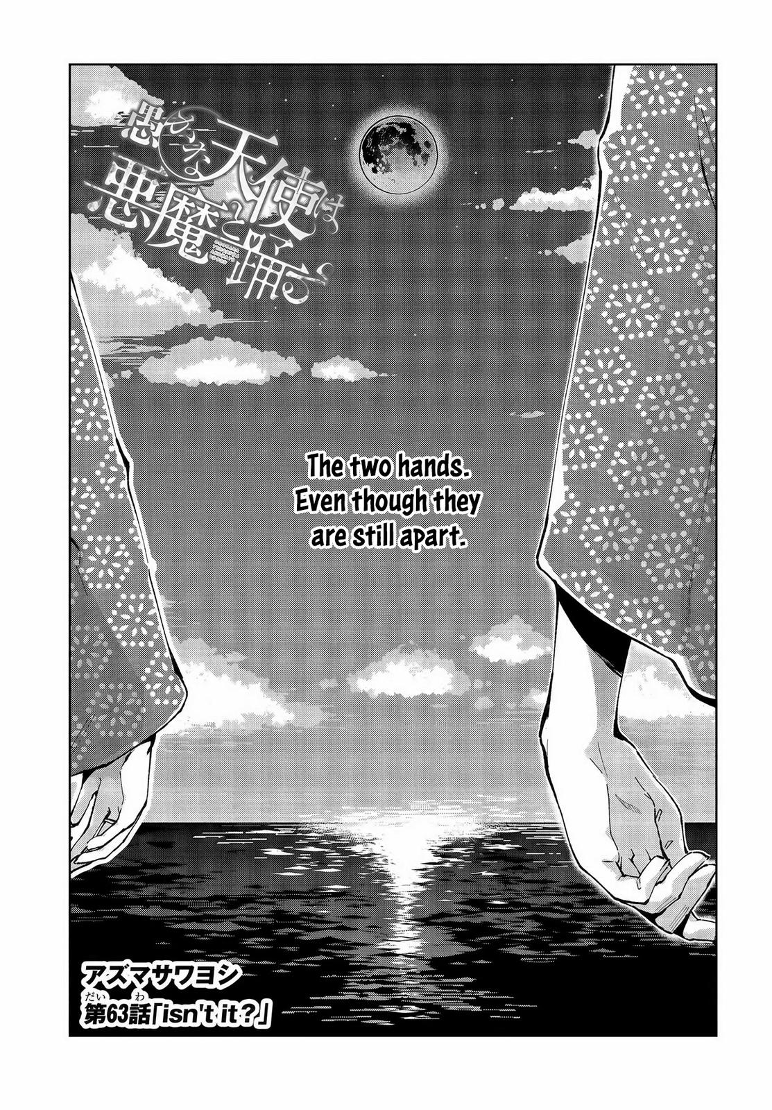 Oroka na Tenshi wa Akuma to Odoru Chap 63 - Next Chap 64