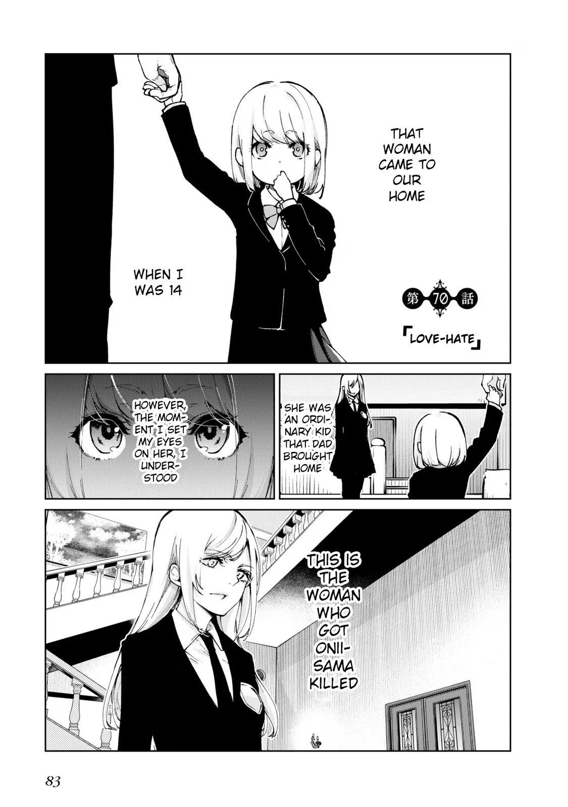 Oroka na Tenshi wa Akuma to Odoru Chap 70 - Next Chap 71