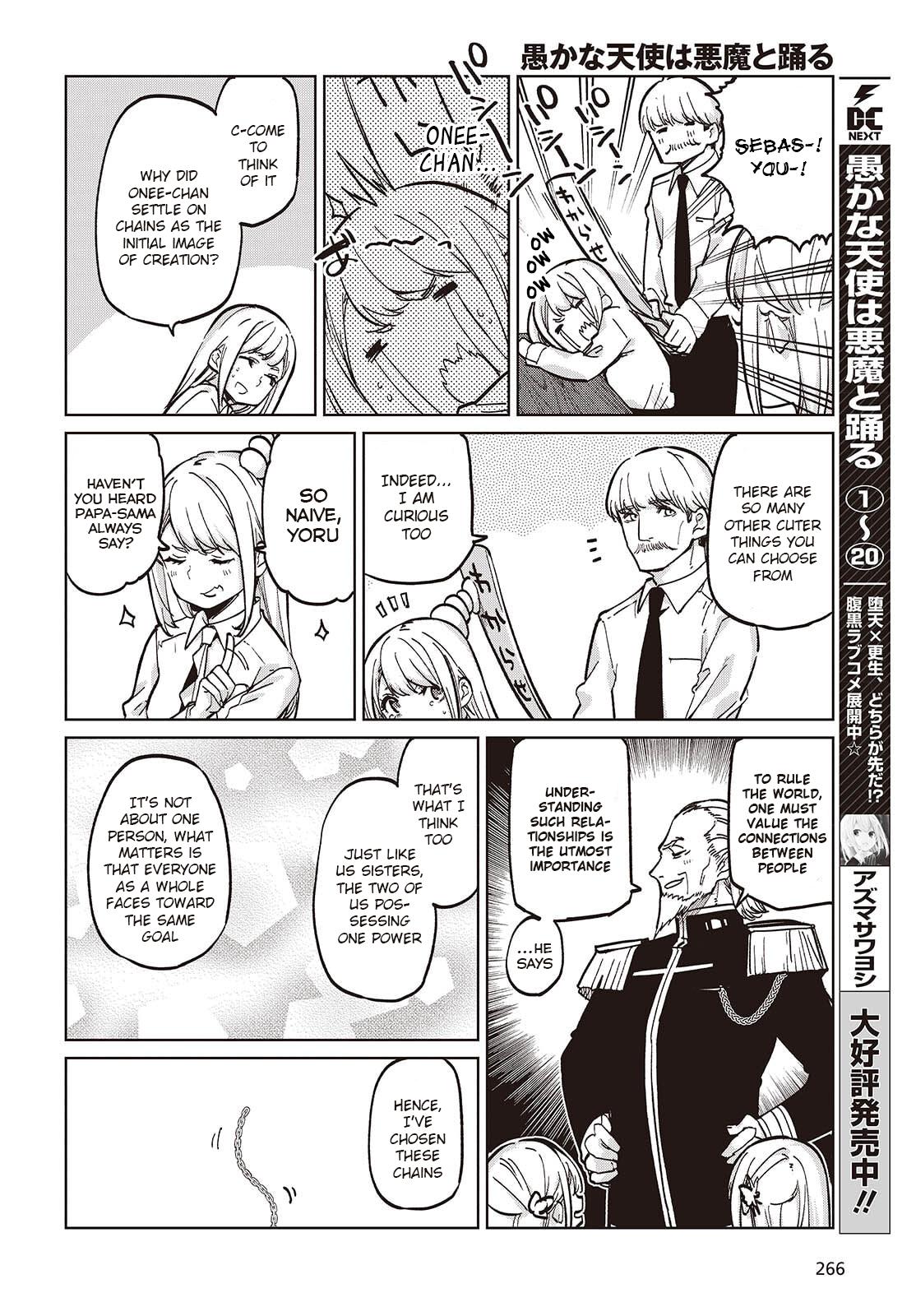 Oroka na Tenshi wa Akuma to Odoru Chap 99 - Next Chap 100