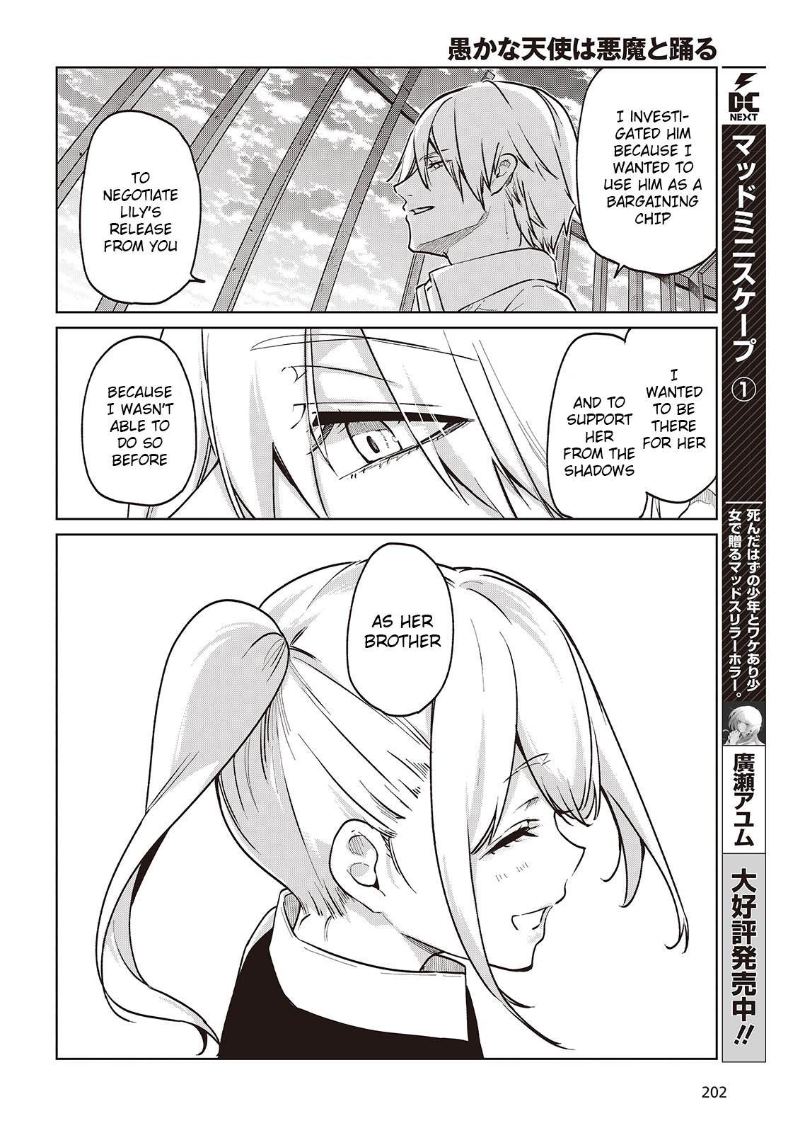 Oroka na Tenshi wa Akuma to Odoru Chap 90 - Next Chap 91
