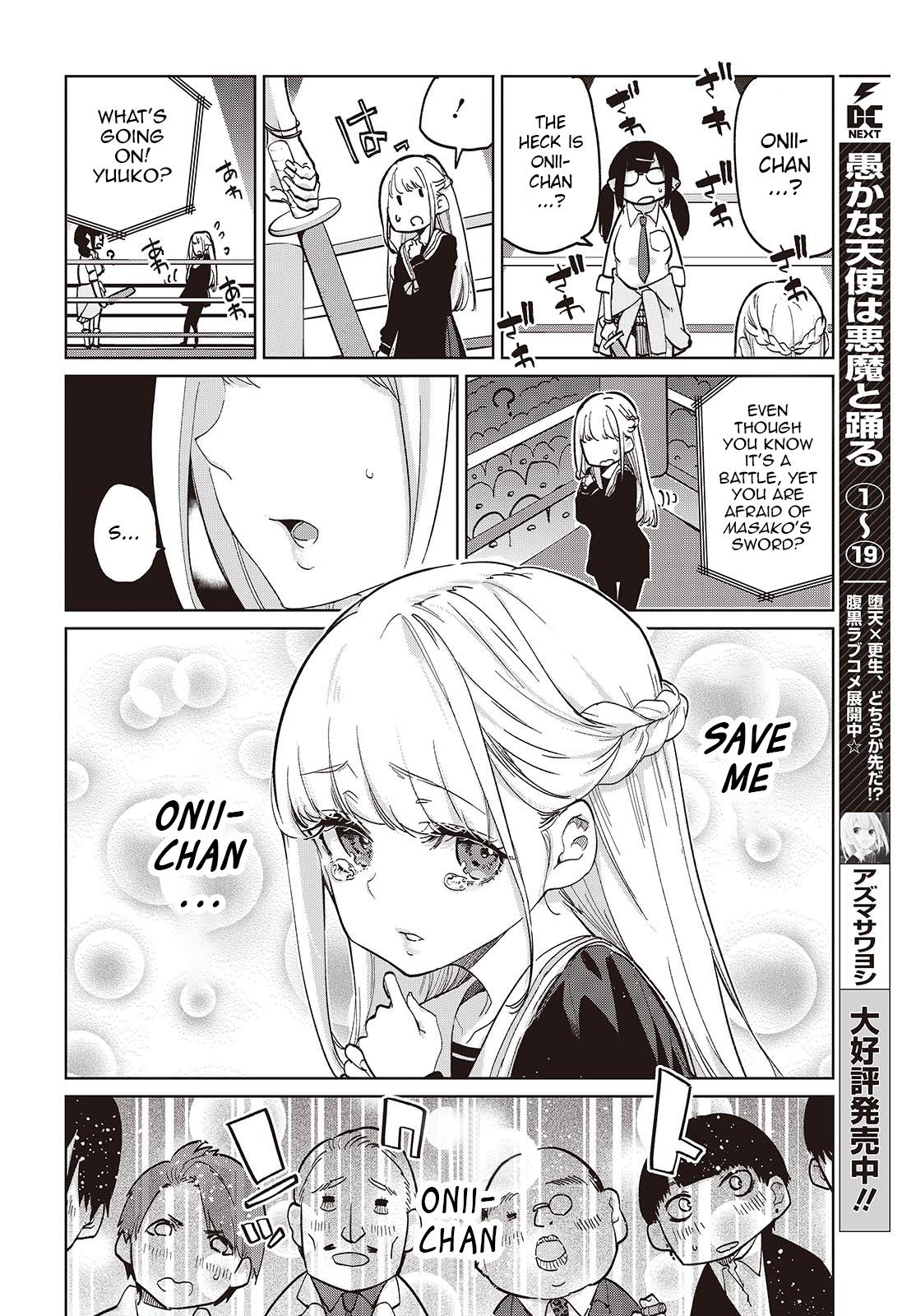 Oroka na Tenshi wa Akuma to Odoru Chap 91 - Next Chap 92