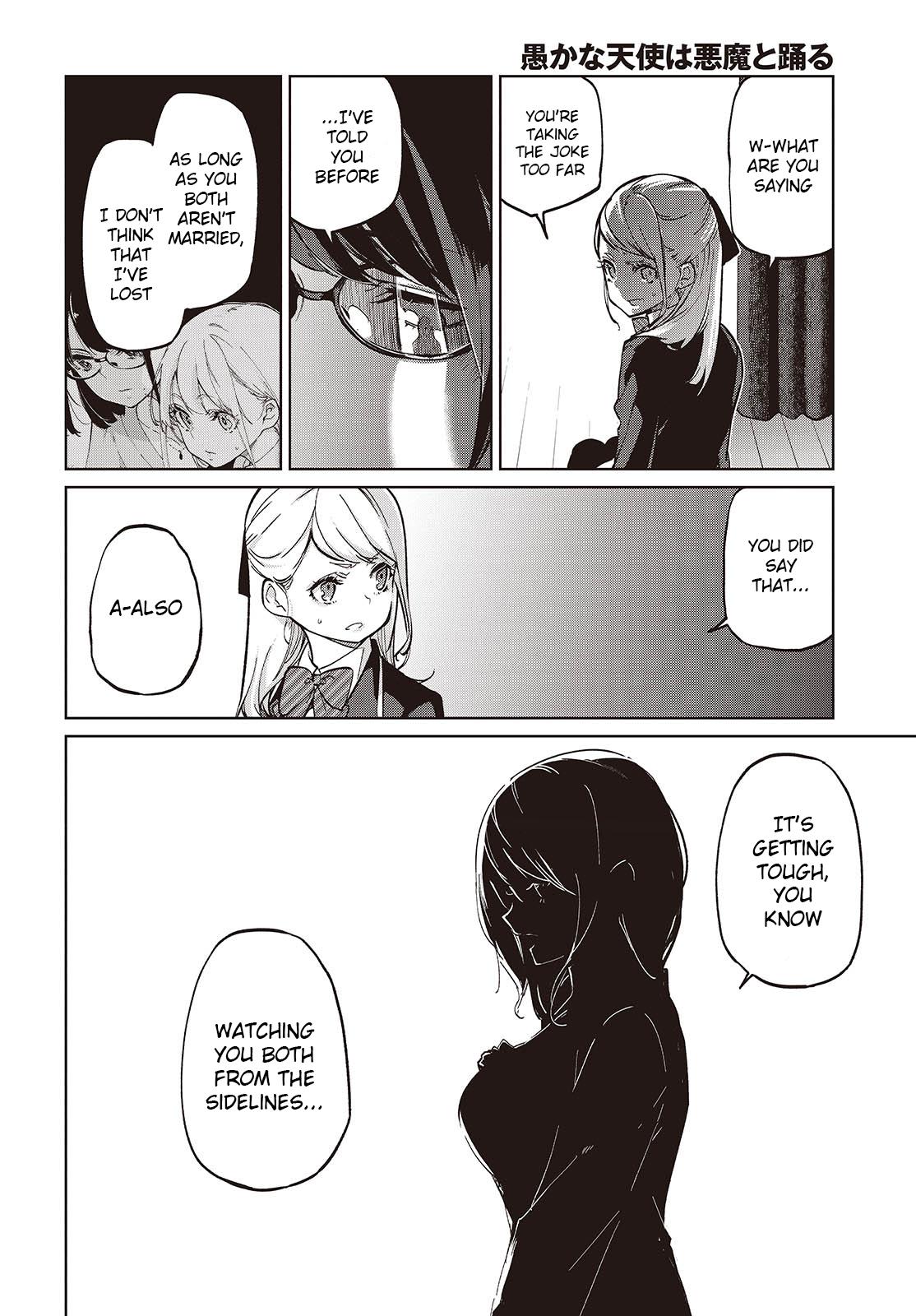 Oroka na Tenshi wa Akuma to Odoru Chap 92 - Next Chap 93