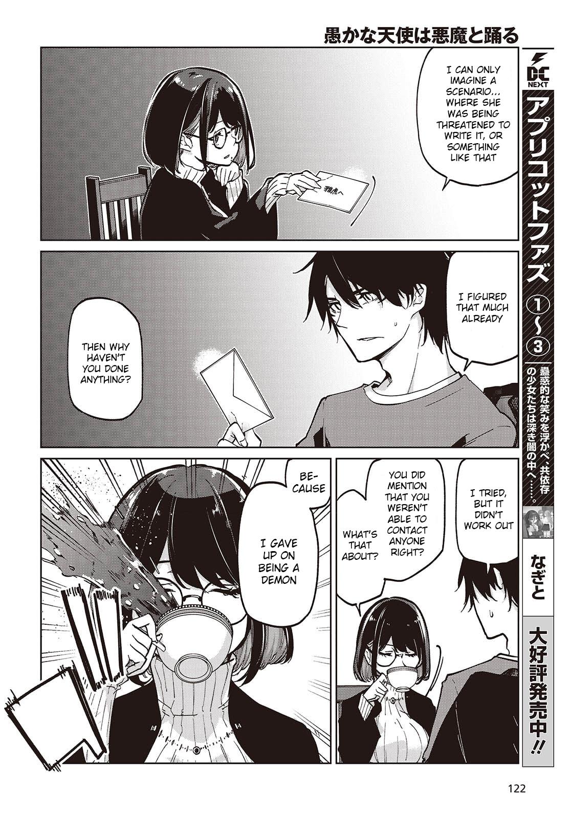 Oroka na Tenshi wa Akuma to Odoru Chap 104 - Next Chap 105