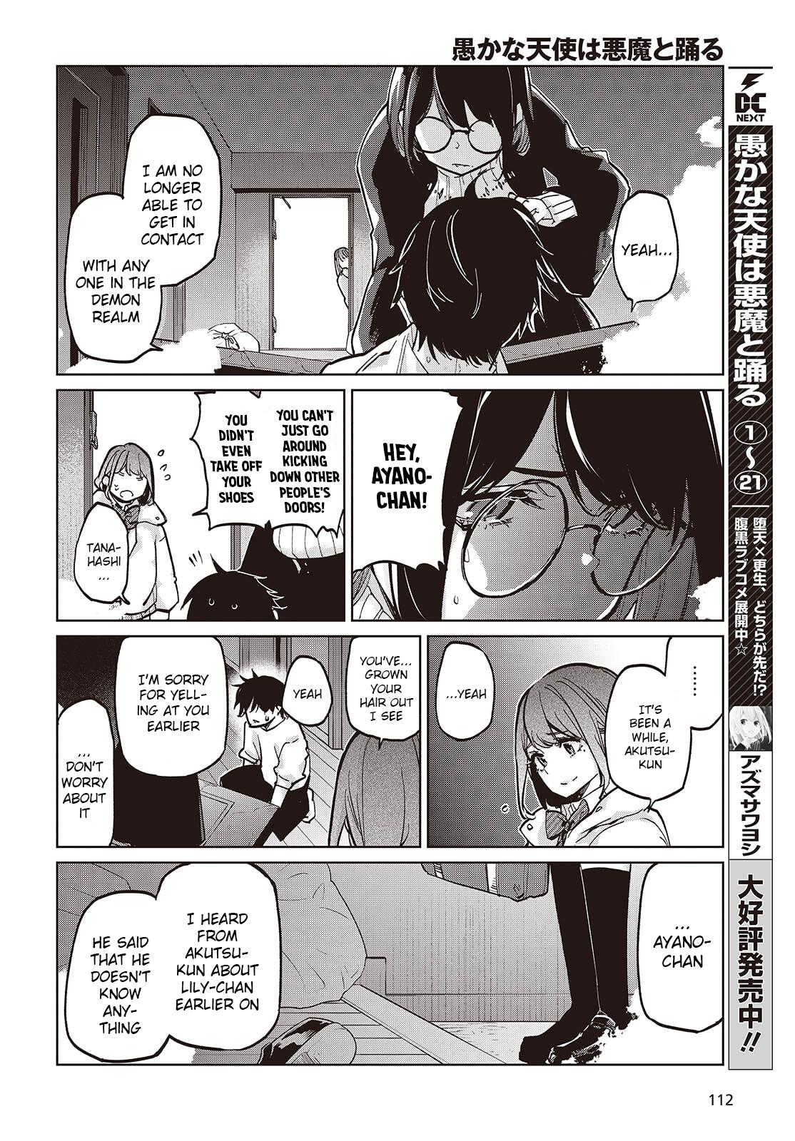 Oroka na Tenshi wa Akuma to Odoru Chap 104 - Next Chap 105