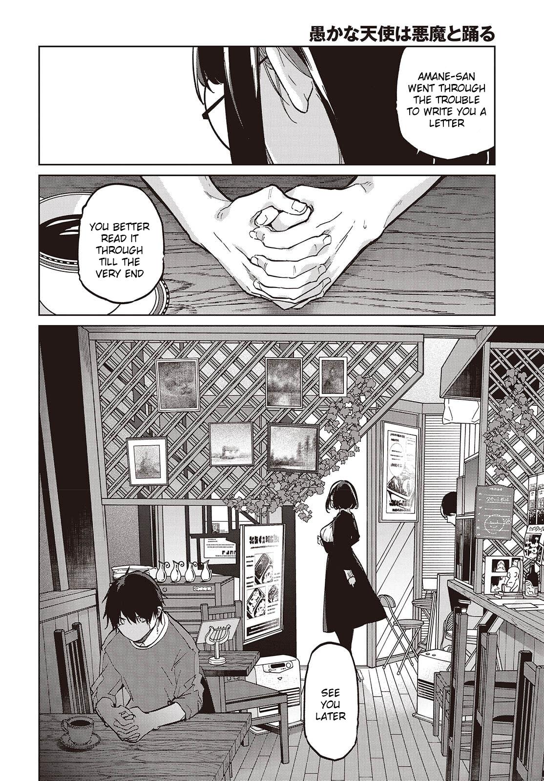 Oroka na Tenshi wa Akuma to Odoru Chap 104 - Next Chap 105