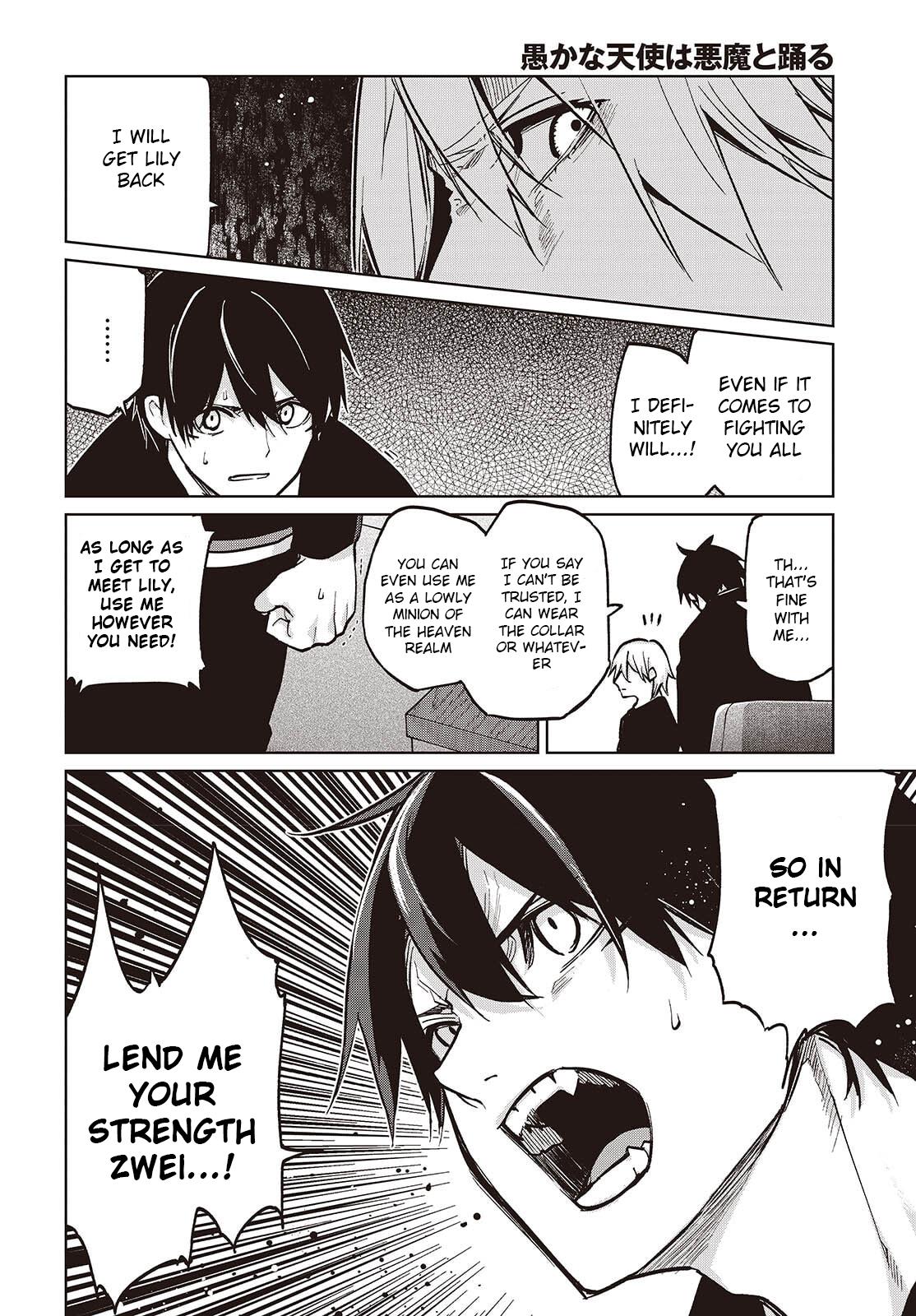 Oroka na Tenshi wa Akuma to Odoru Chap 105 - Next Chap 106