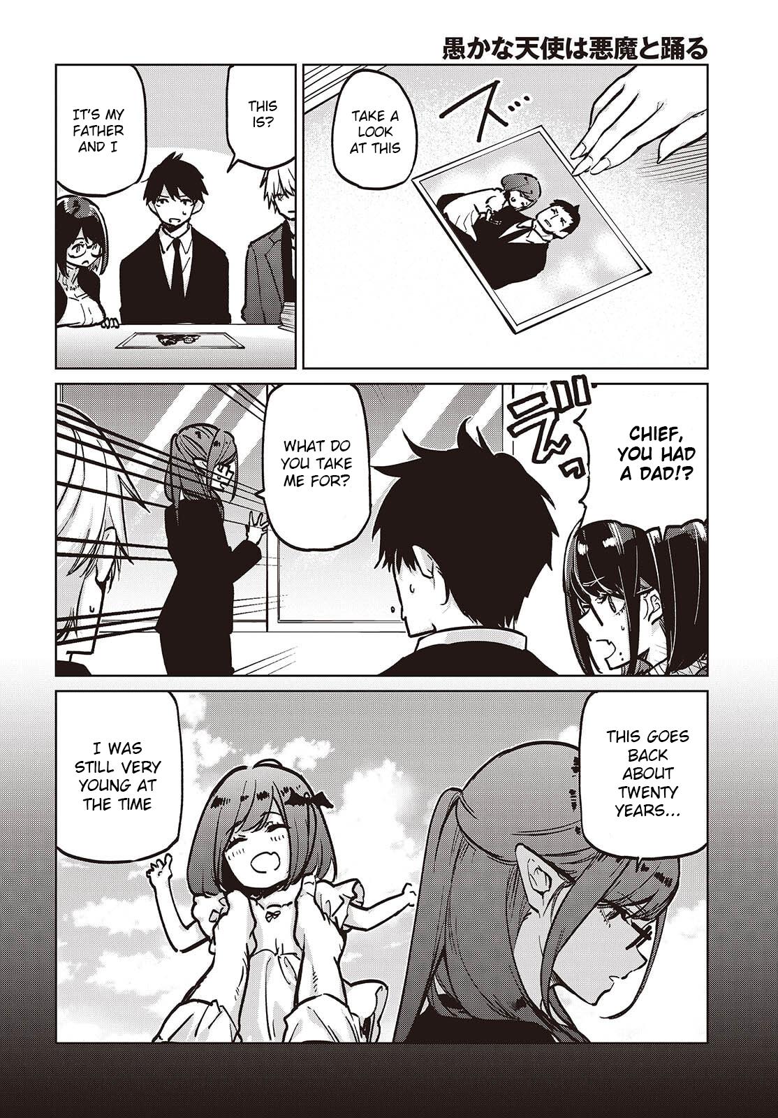 Oroka na Tenshi wa Akuma to Odoru Chap 106 - Next Chap 107