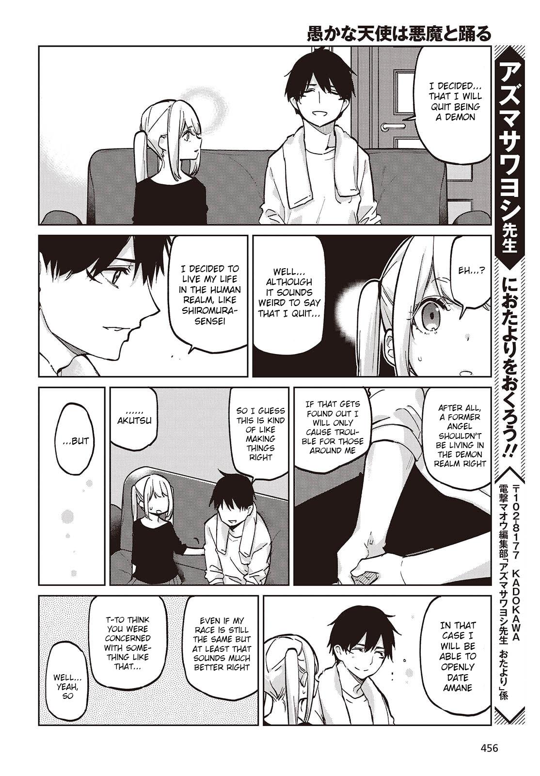 Oroka na Tenshi wa Akuma to Odoru Chap 101 - Next Chap 102