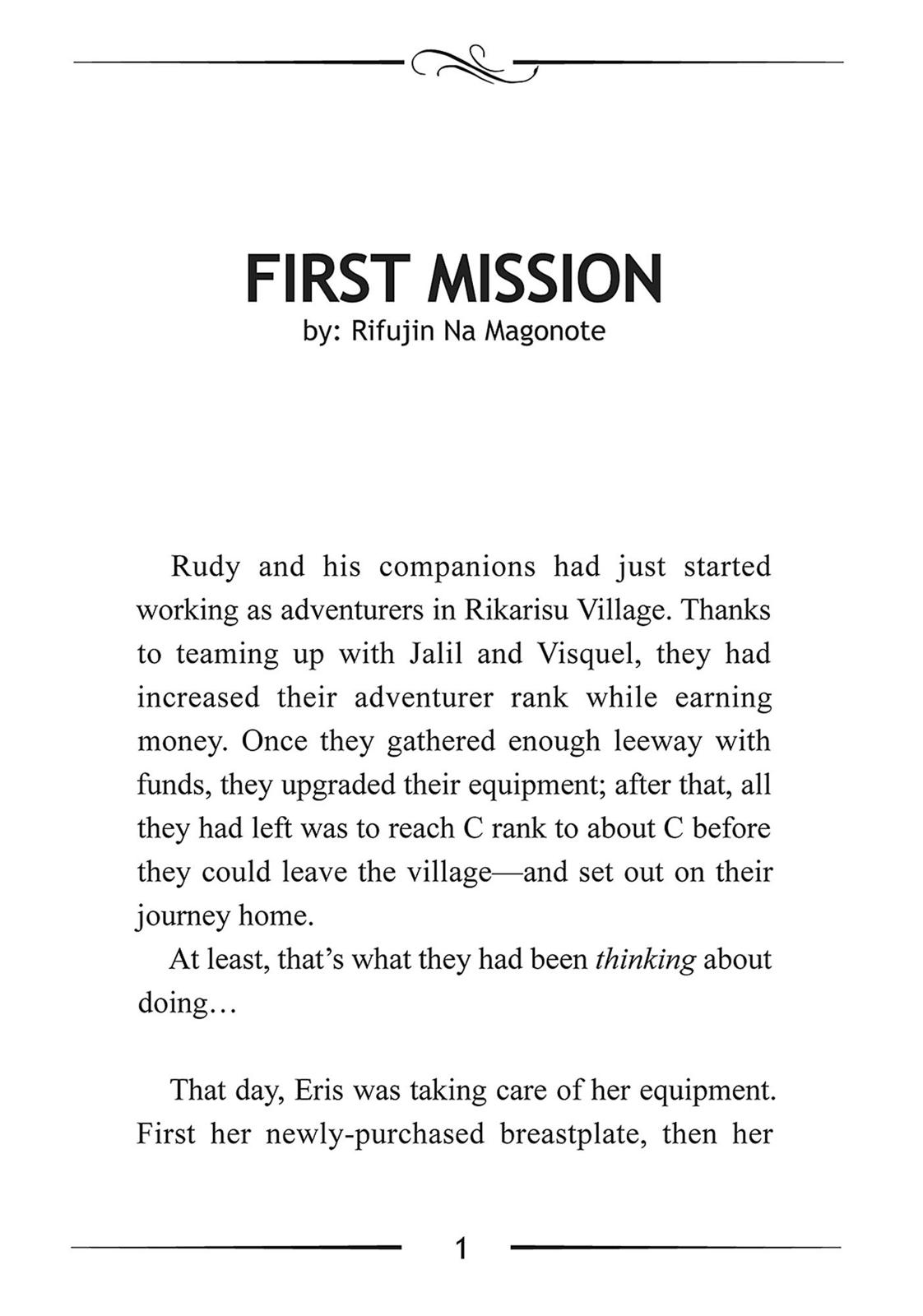 Mushoku Tensei – Isekai Ittara Honki Dasu Chap 27.5 - Next Chap 28.5