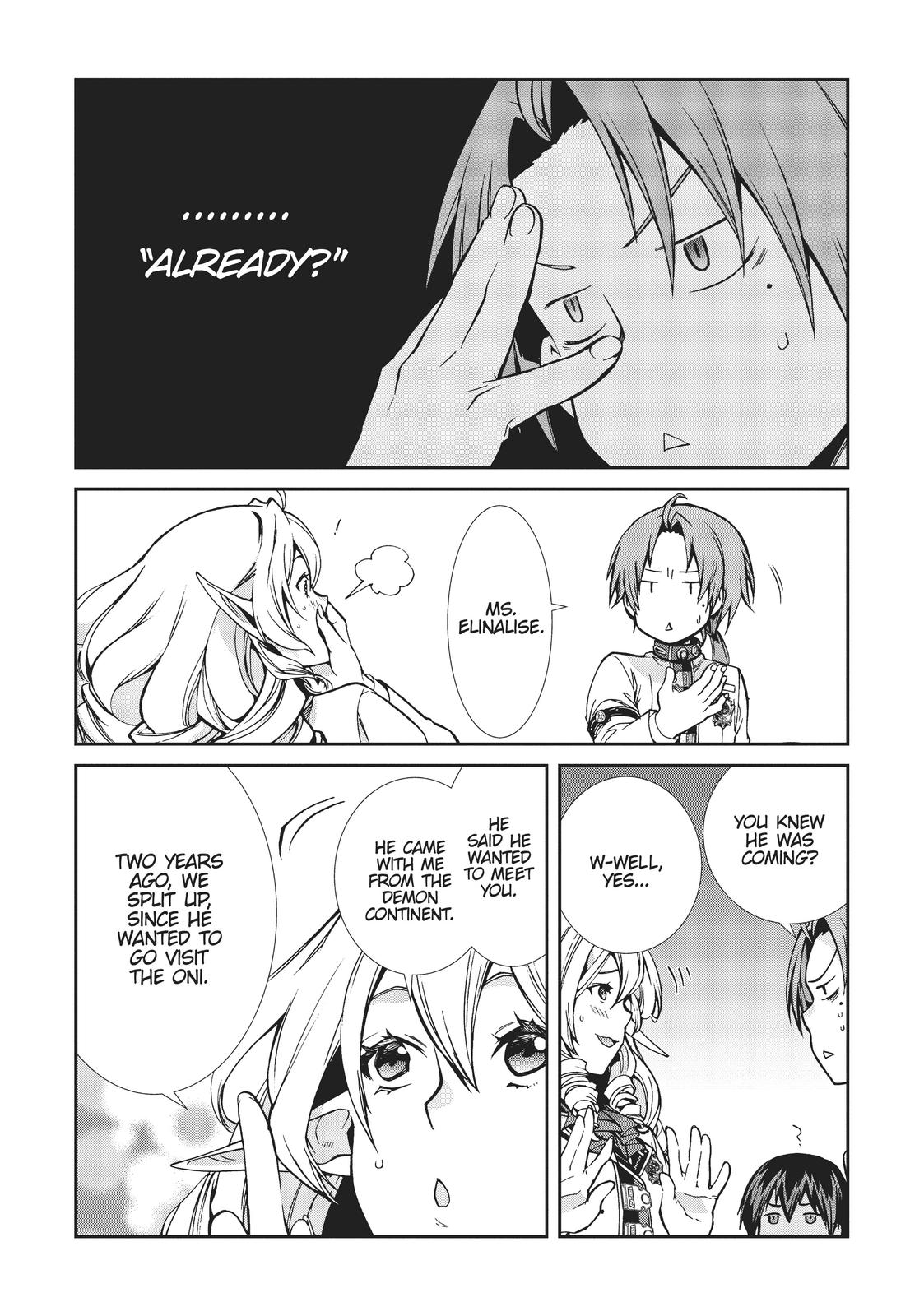Mushoku Tensei – Isekai Ittara Honki Dasu Chap 67 - Next Chap 68