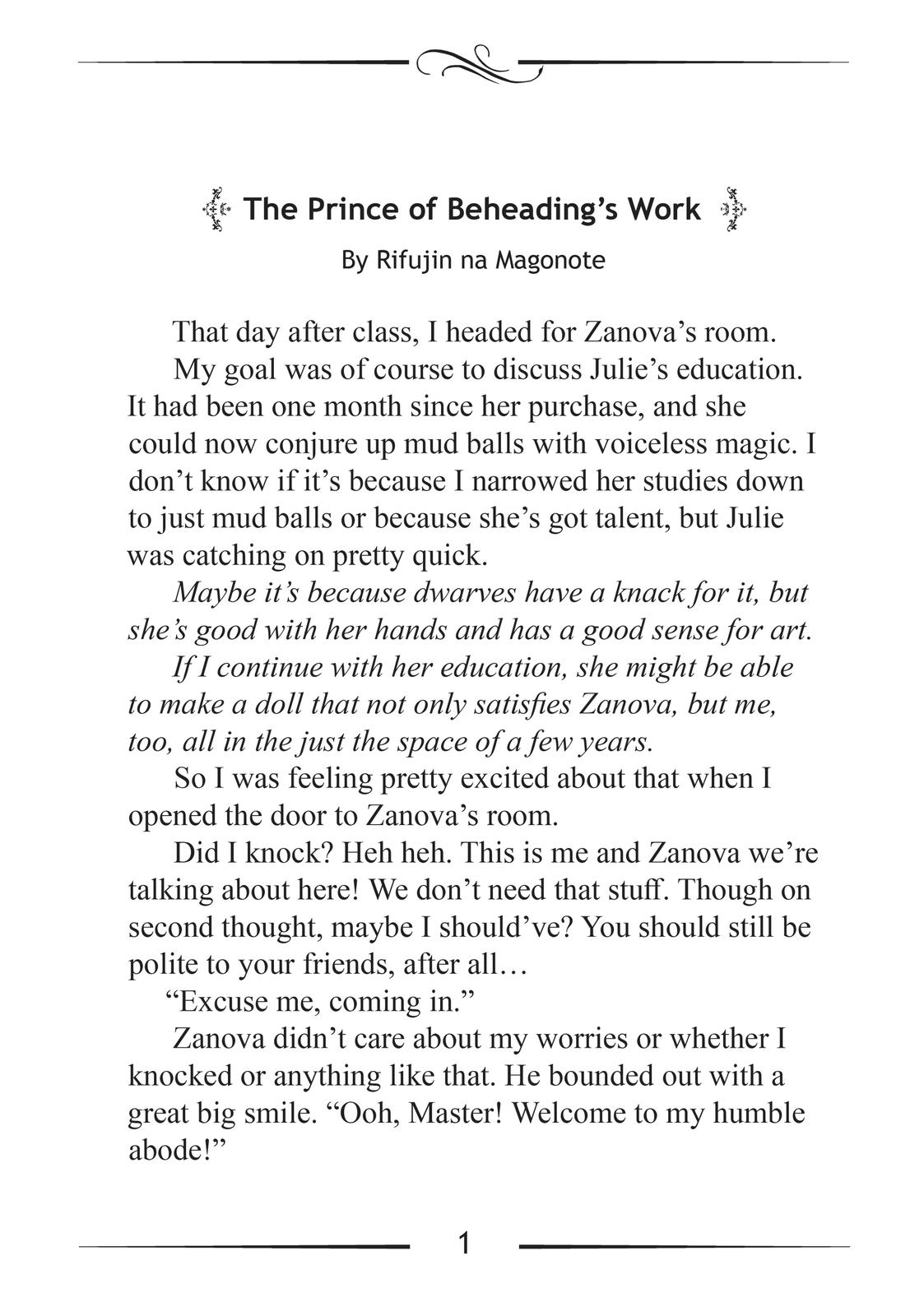 Mushoku Tensei – Isekai Ittara Honki Dasu Chap 60.5 - Next Chap 61.5