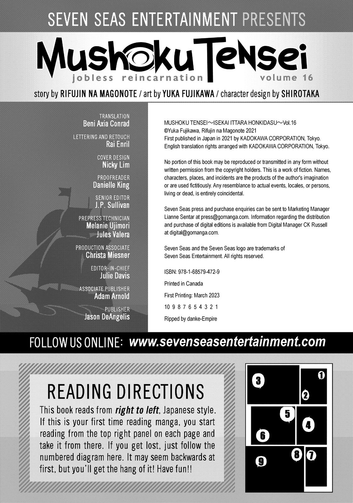 Mushoku Tensei – Isekai Ittara Honki Dasu Chap 76 - Next Chap 77